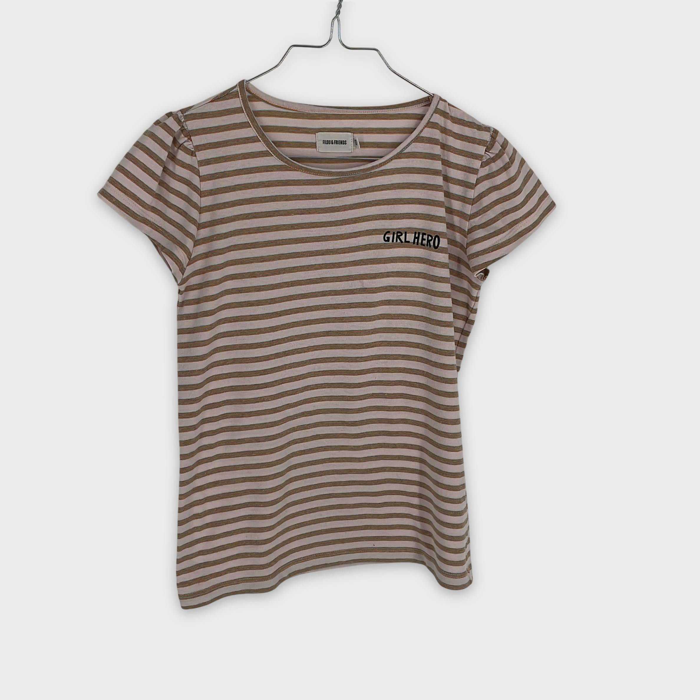 0-T-shirt manches courtes Filou & friends 10 ans