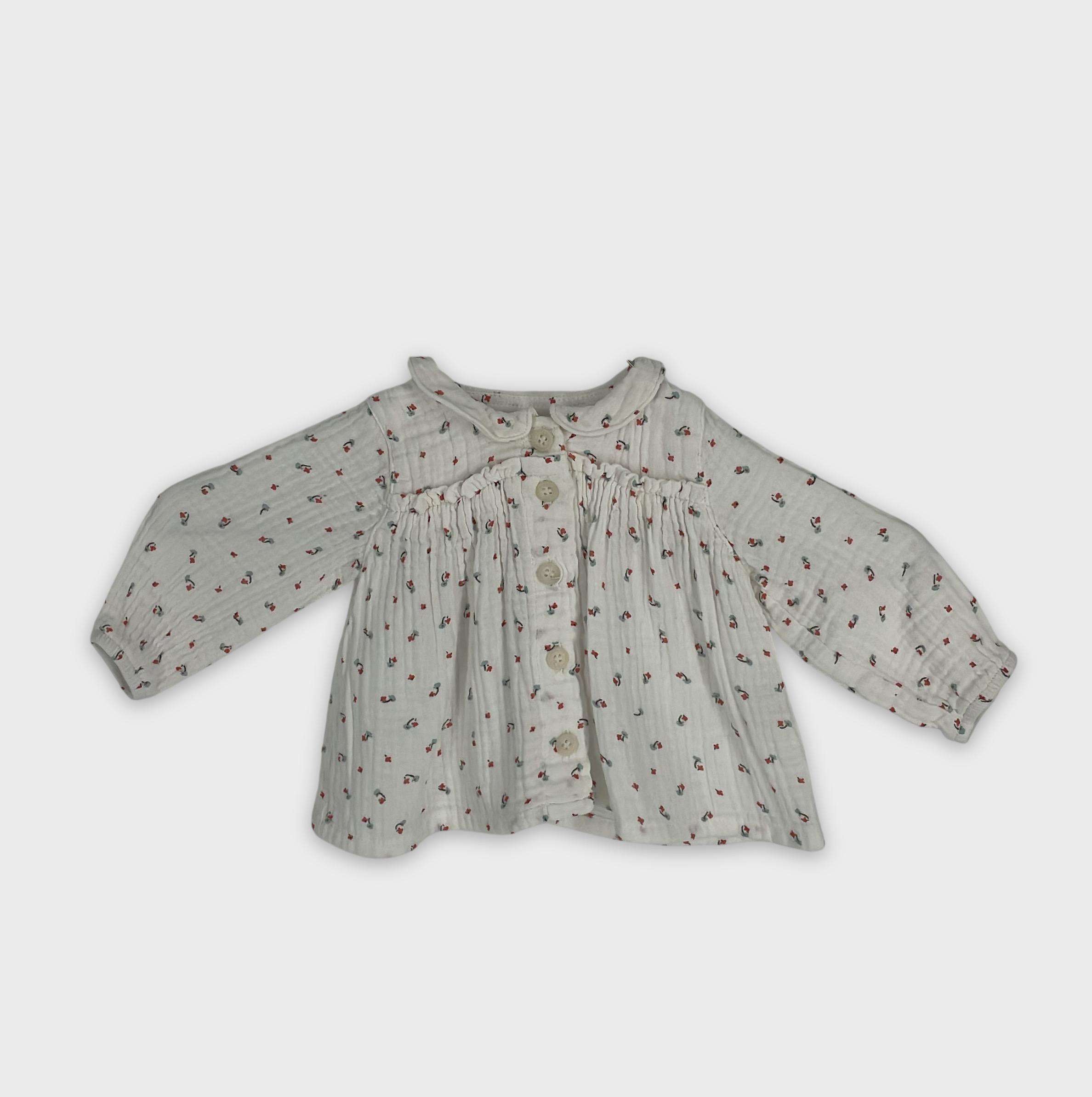 0-Chemise/blouse P'tit filou 3 mois