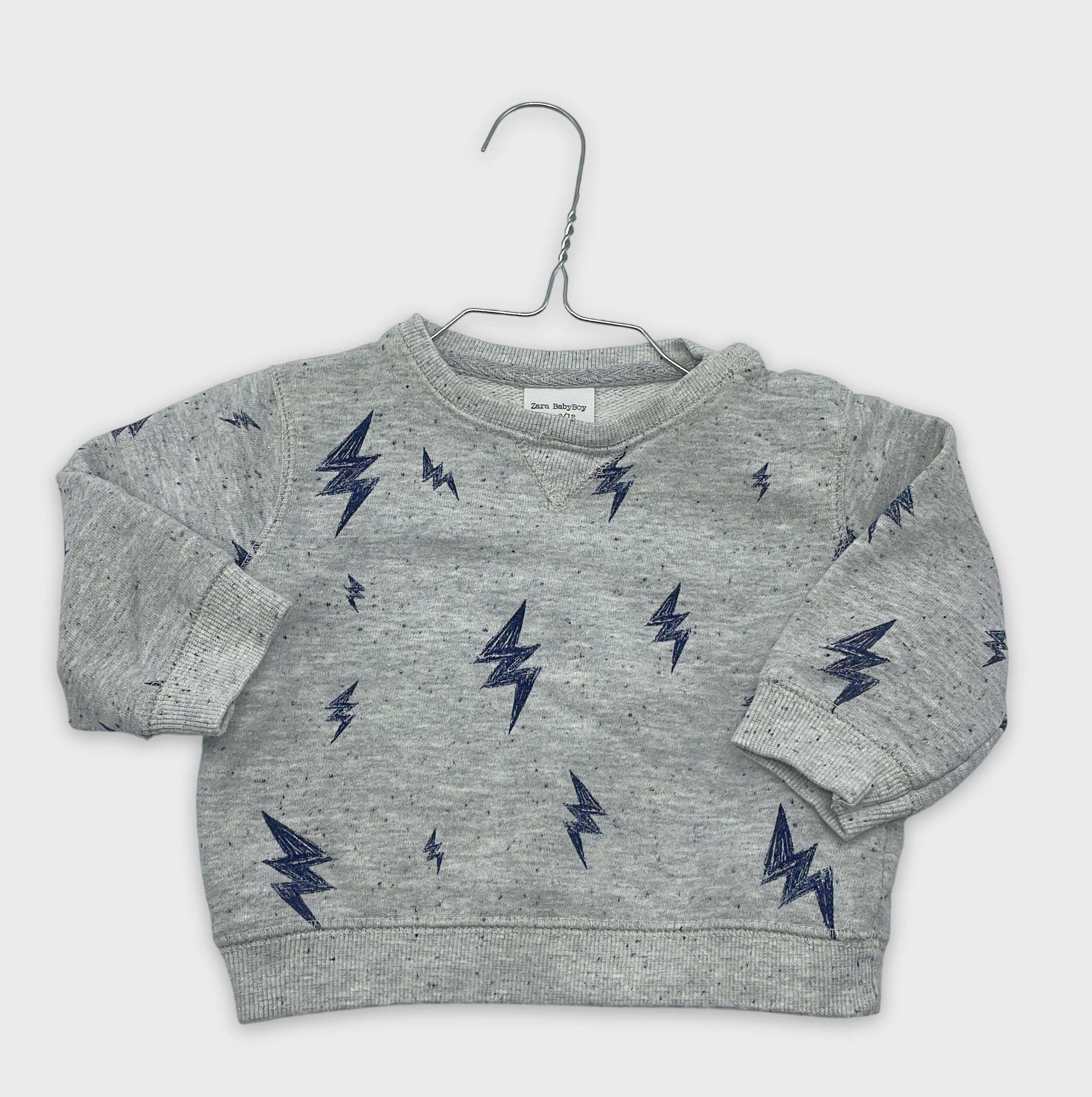 0-Sweat Zara Baby 9-12 Mois