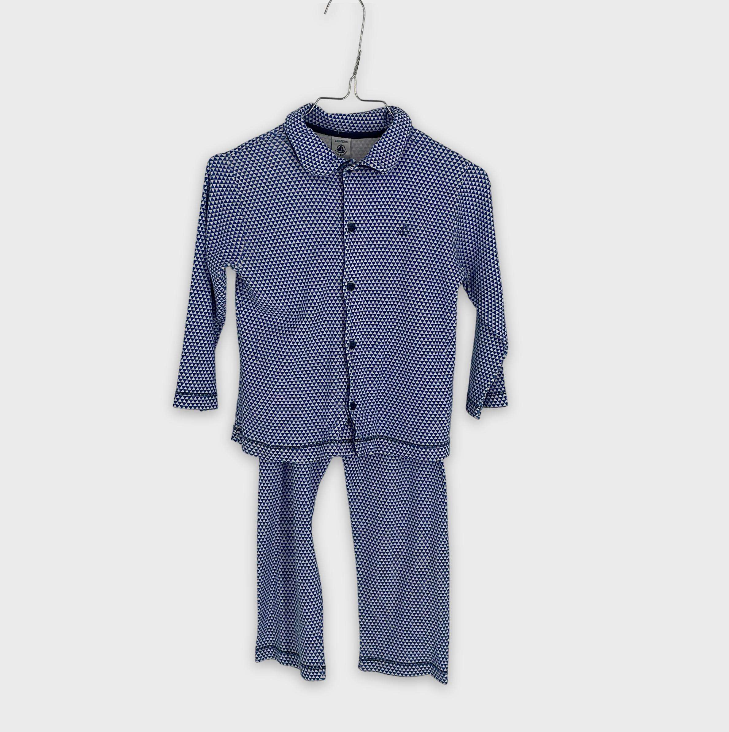 0-Ensemble Petit Bateau 12 mois