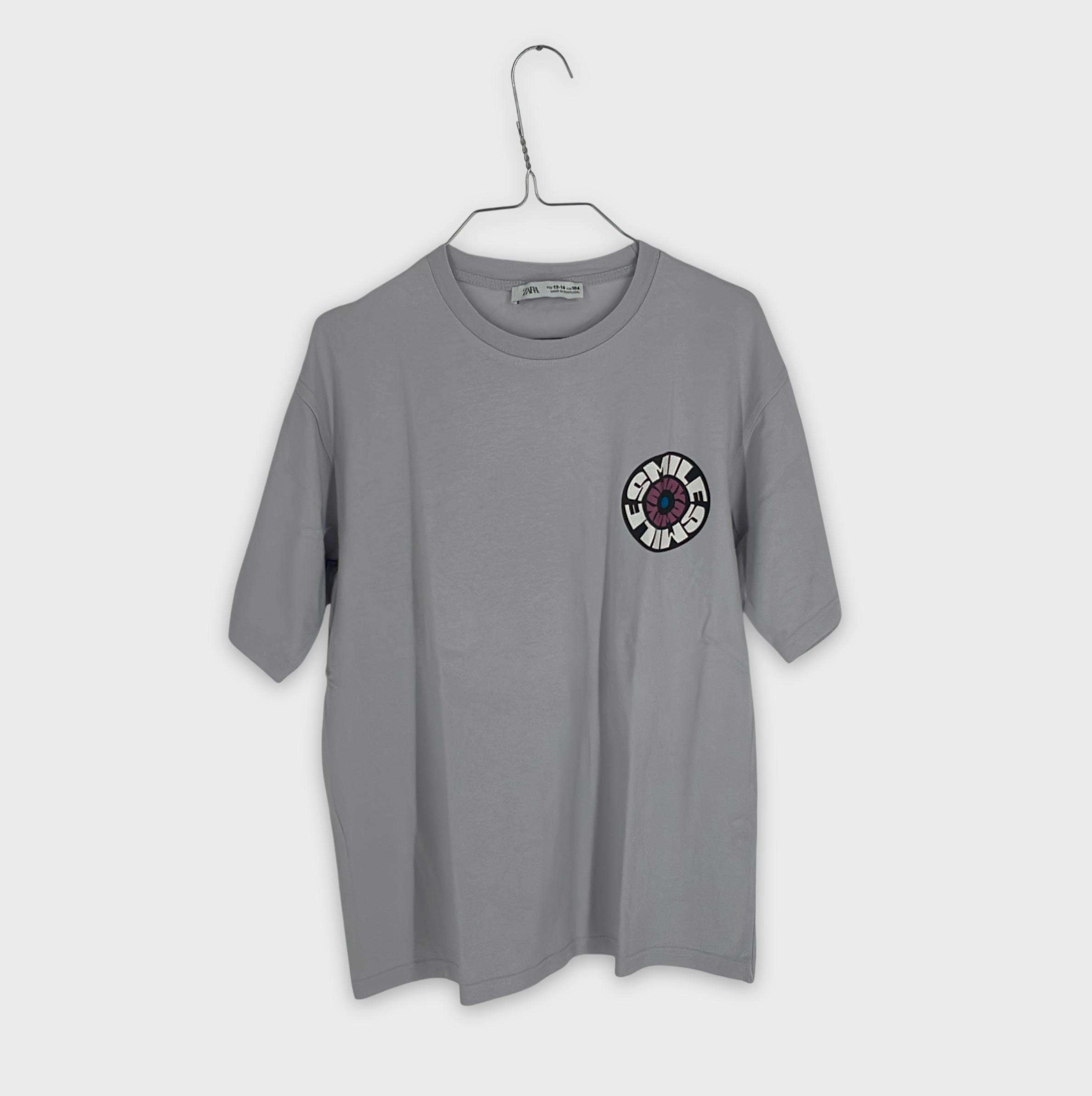 0-T-shirt manches courtes Zara Kids 13-14 Ans