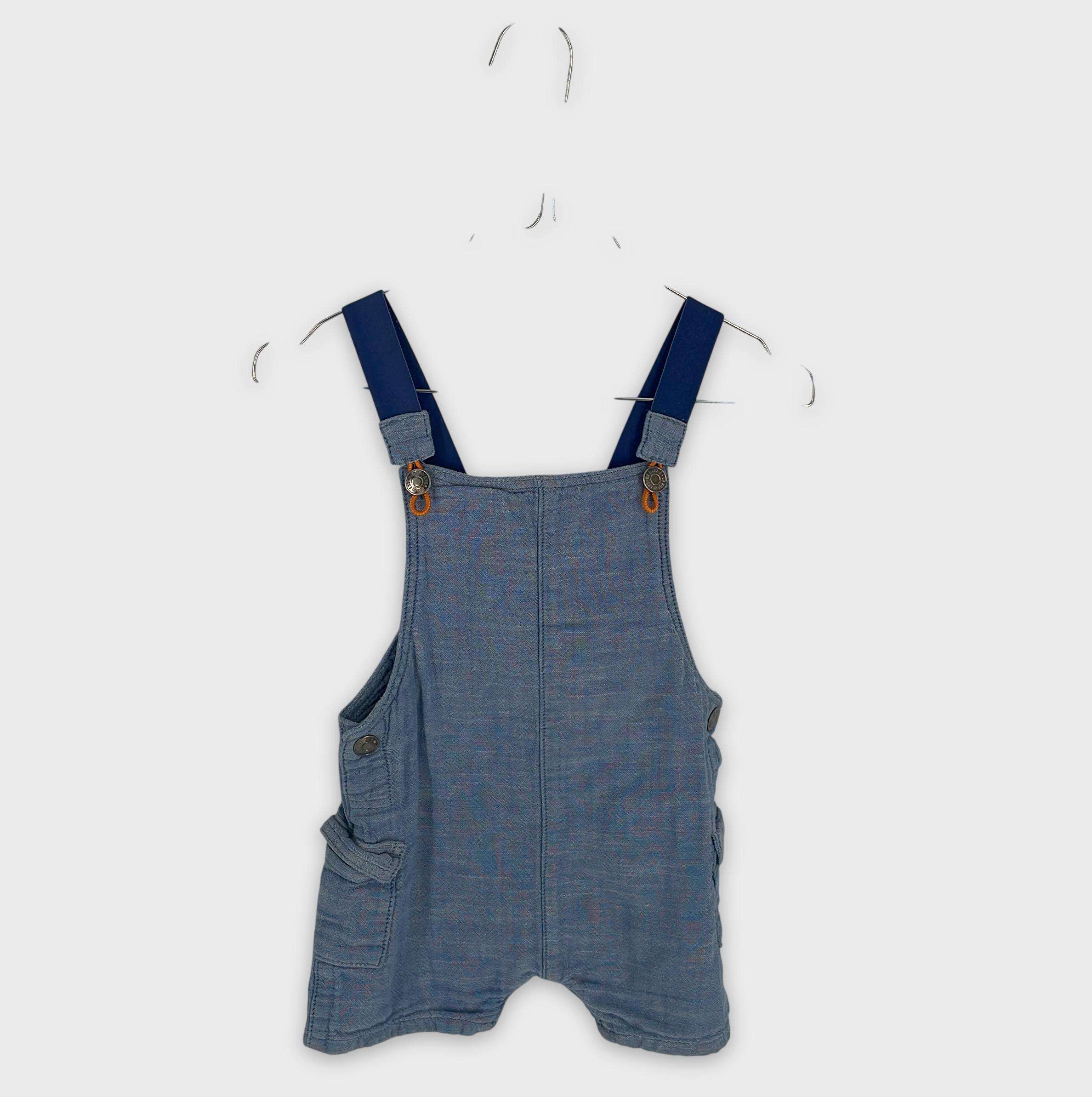 0-Salopette (courte) H&M 24 mois