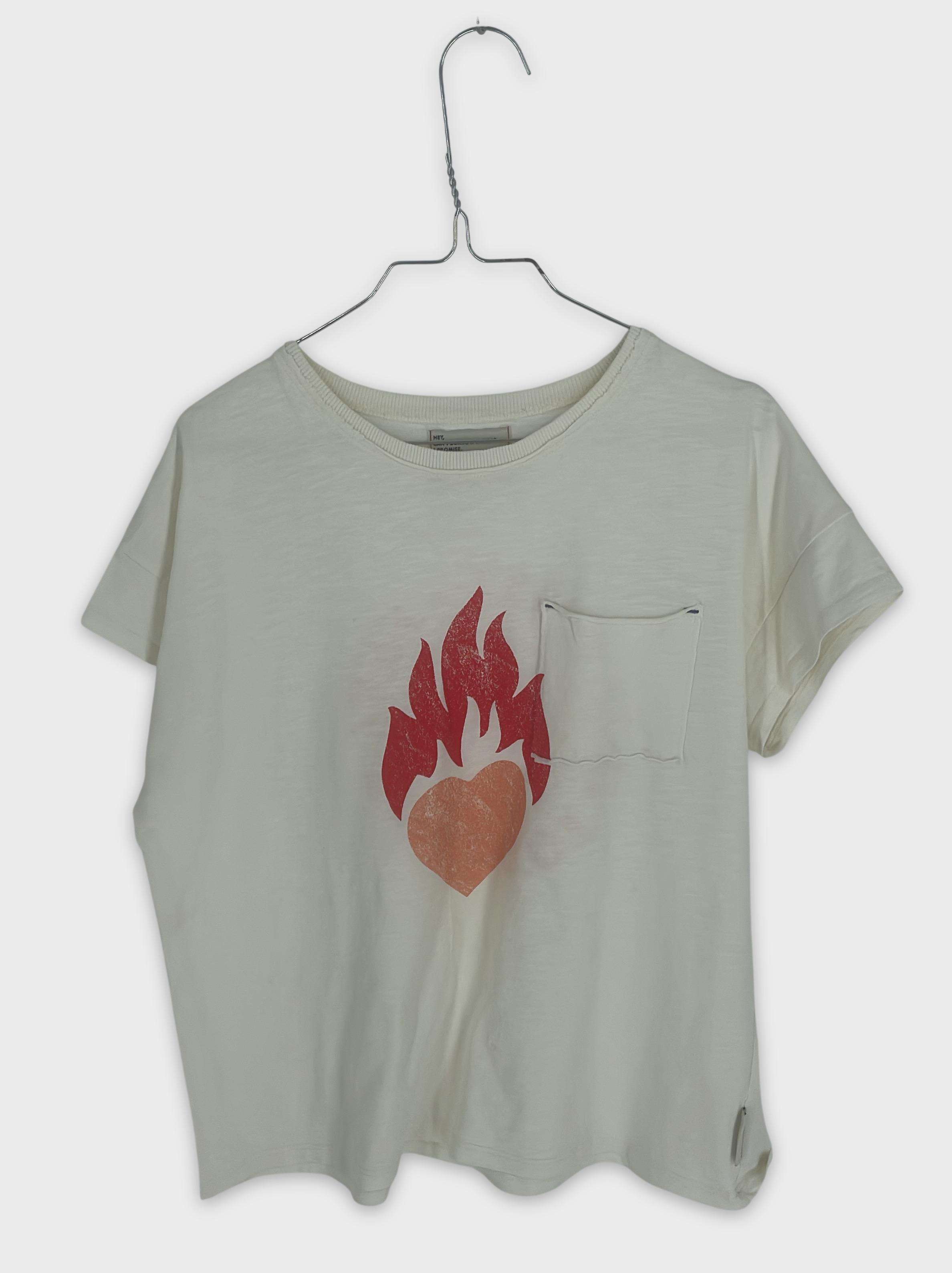 0-T-shirt manches courtes Piupiuchick 10 ans