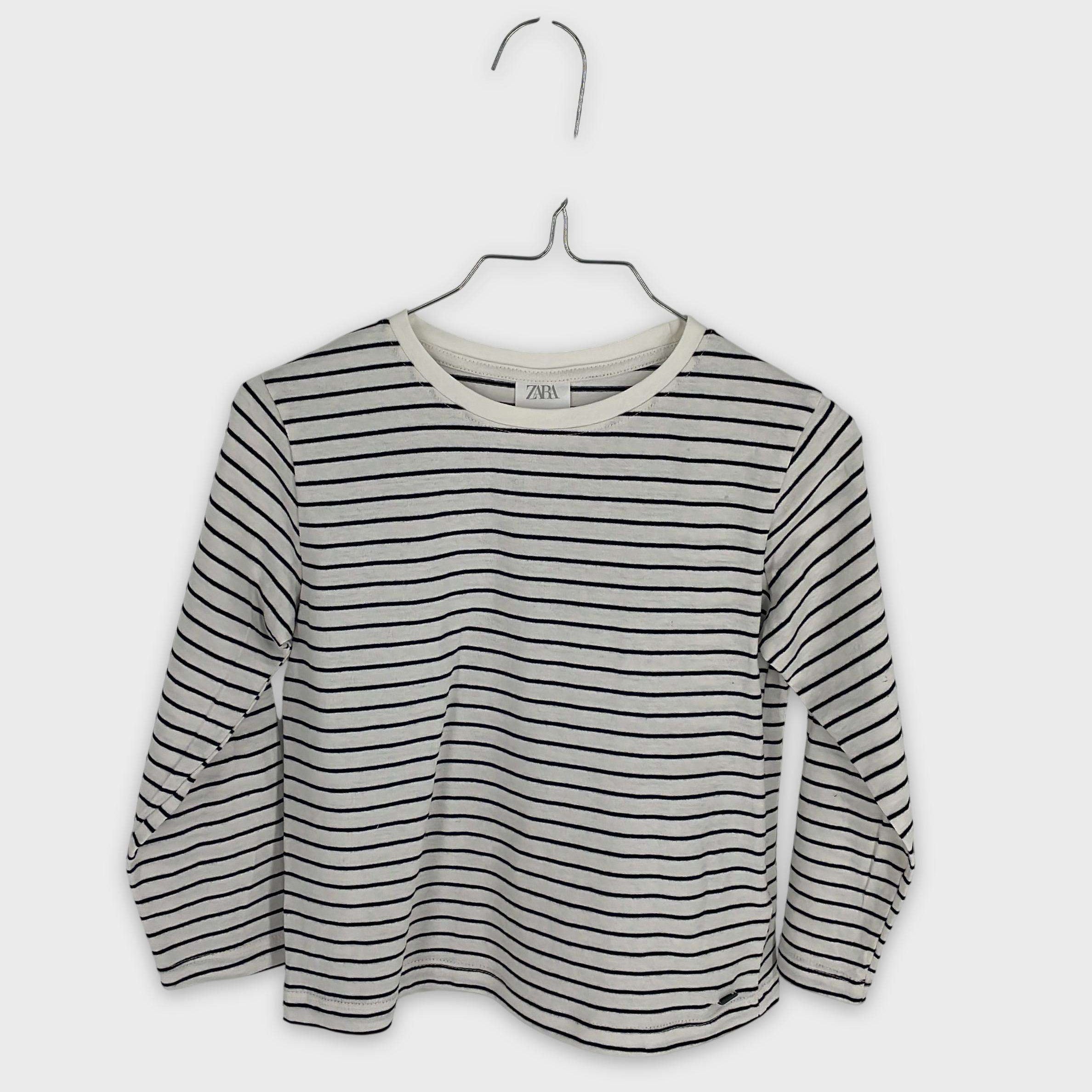 0-T-shirt manches longues Zara Kids 6-7 Ans
