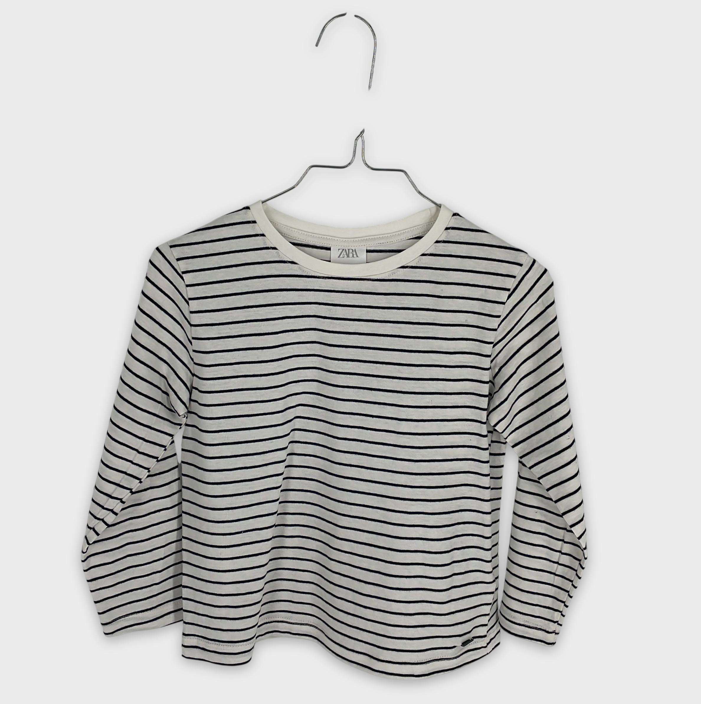 0-T-shirt manches longues Zara Kids 6-7 Ans