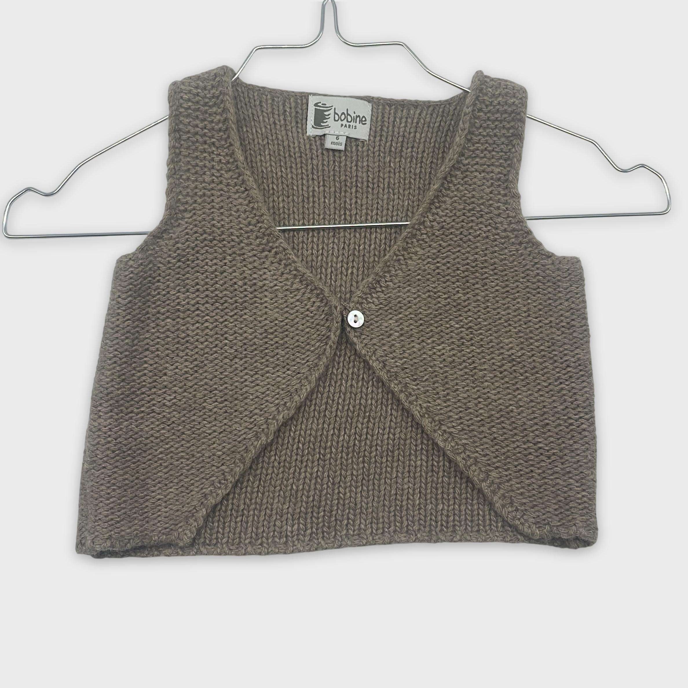0-Gilet Bobine 6 mois