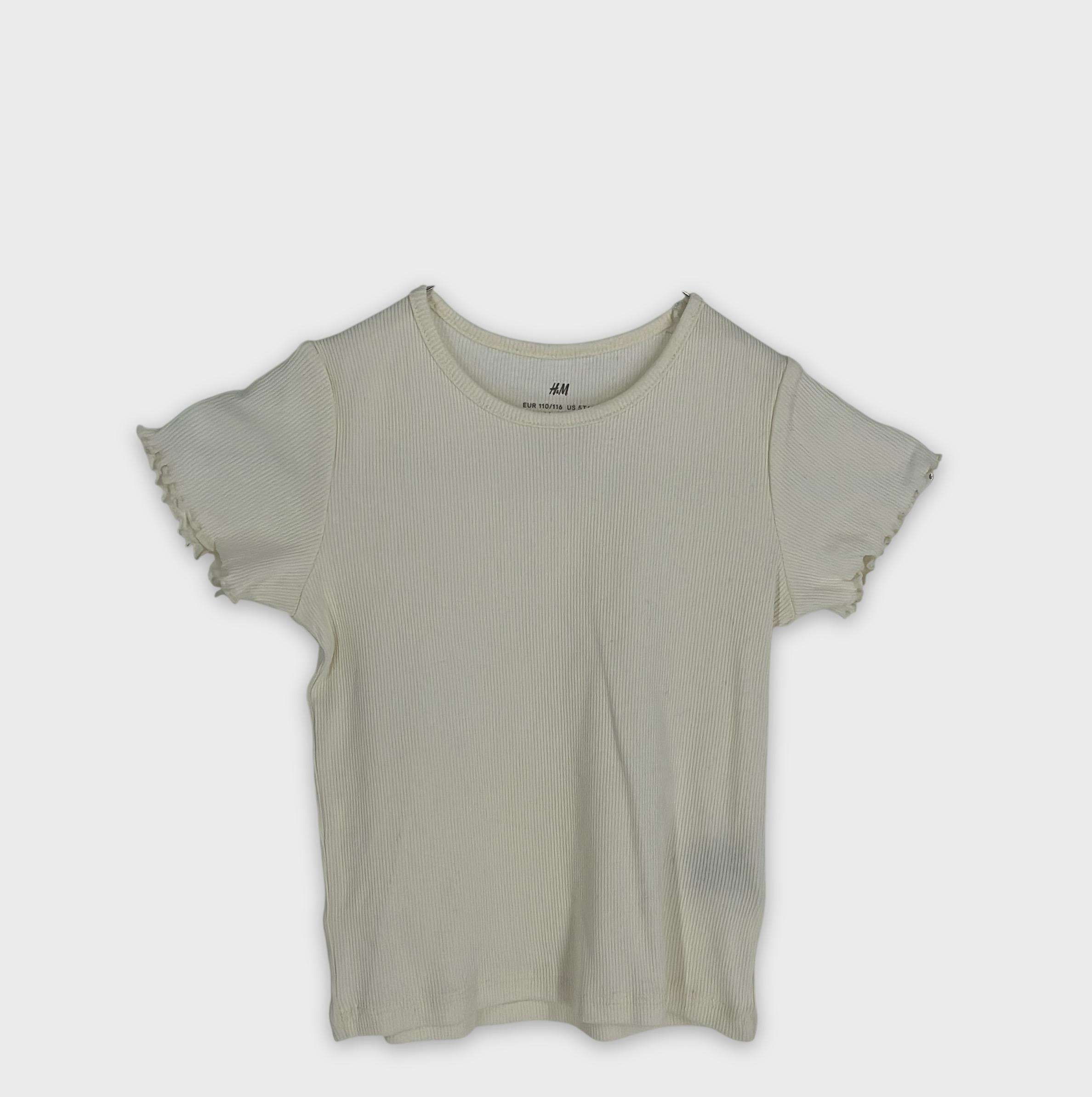 0-T-shirt manches courtes H&M 4-6 Ans