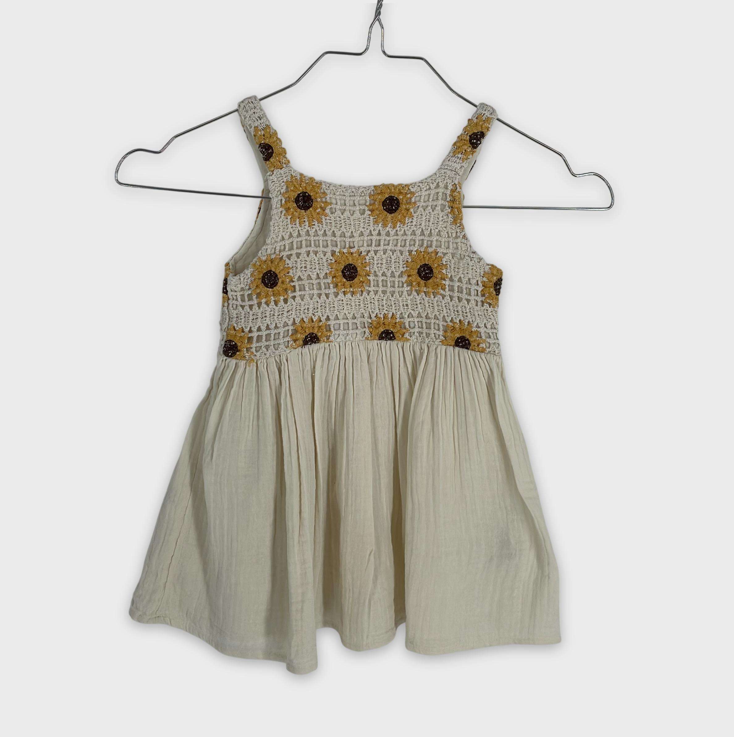 0-Robe Zara Baby 12-18 Mois