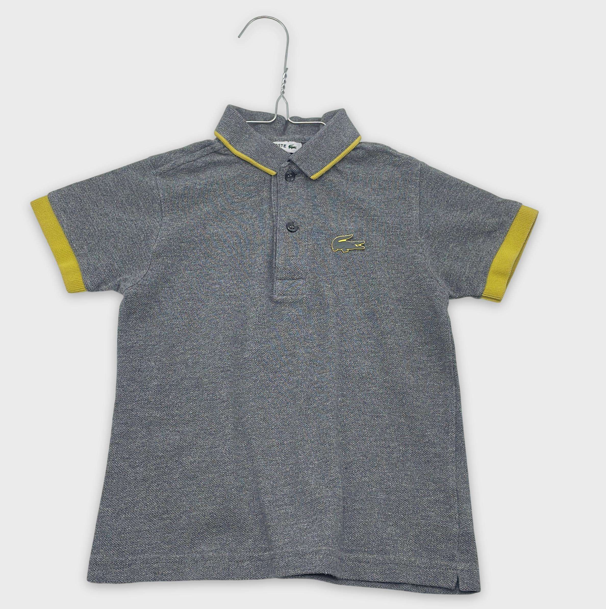0-T-shirt manches courtes Lacoste 4 ans
