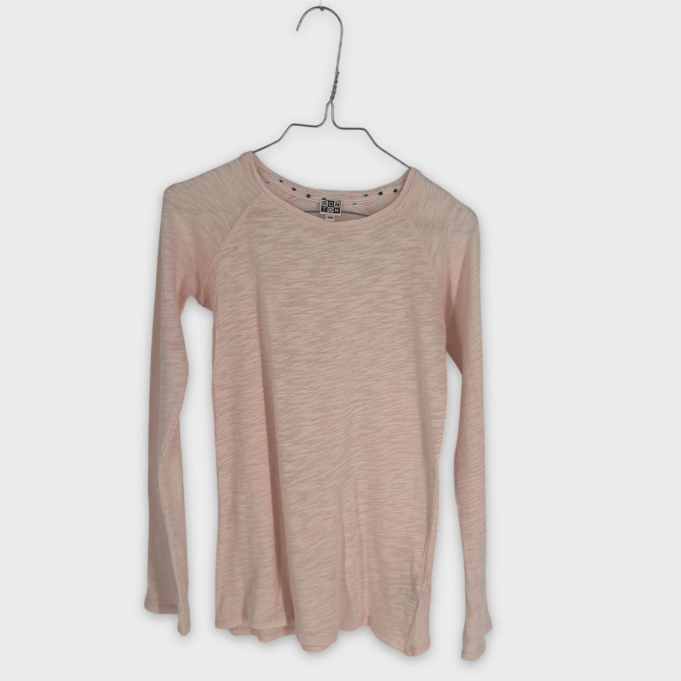 0-T-shirt manches longues Bonton 10 ans