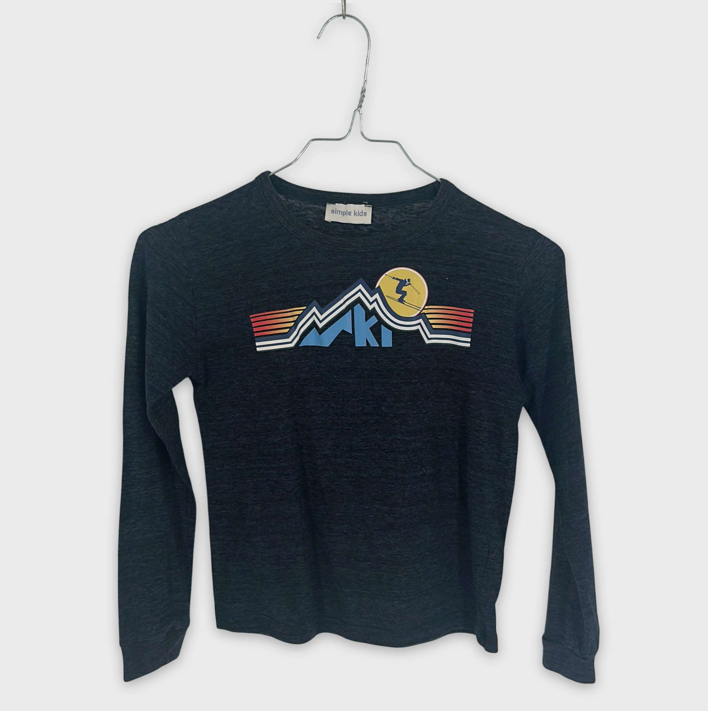 0-T-shirt manches longues Simple Kids 10 ans