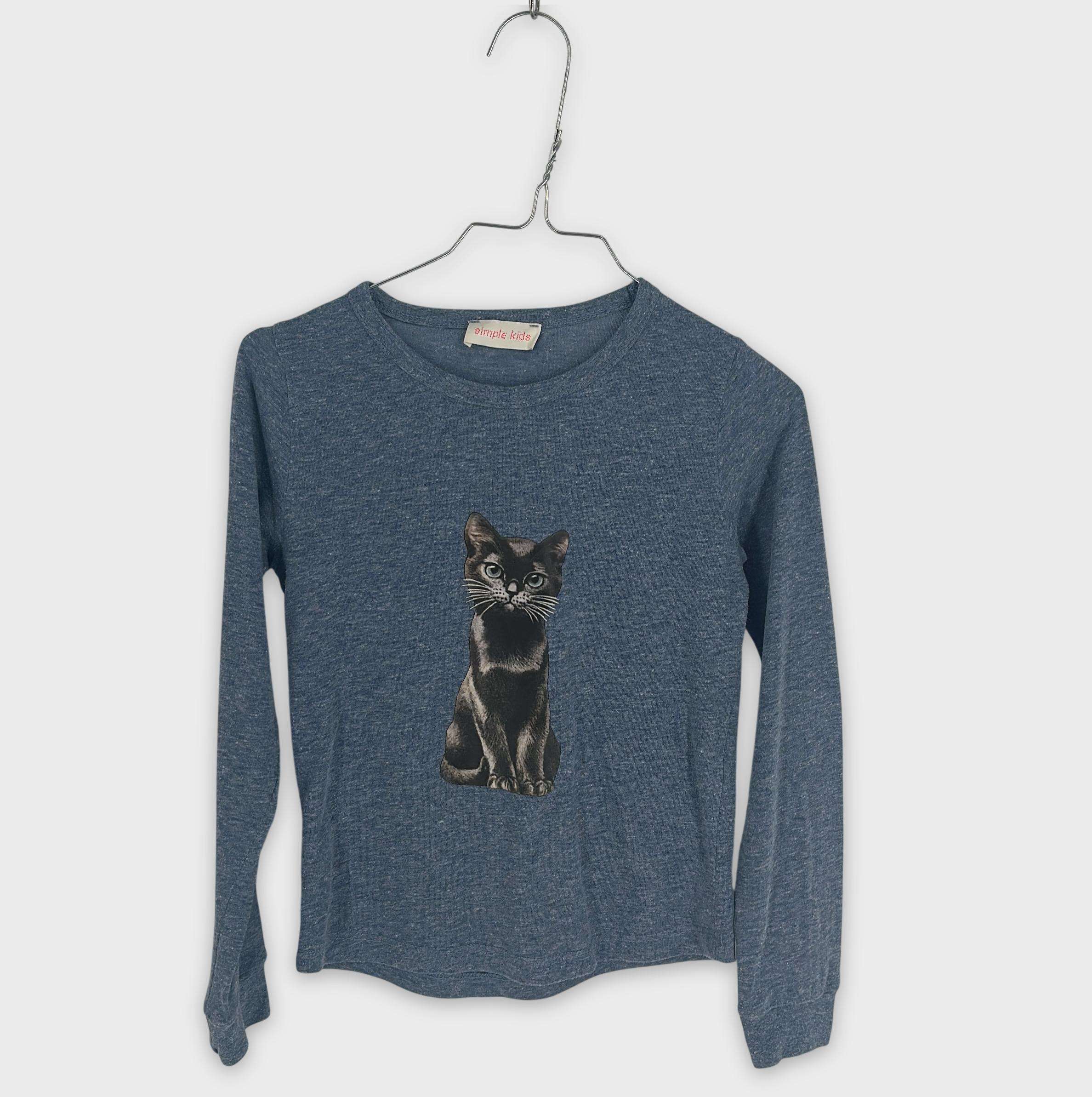 0-T-shirt manches longues Simple Kids 8 ans