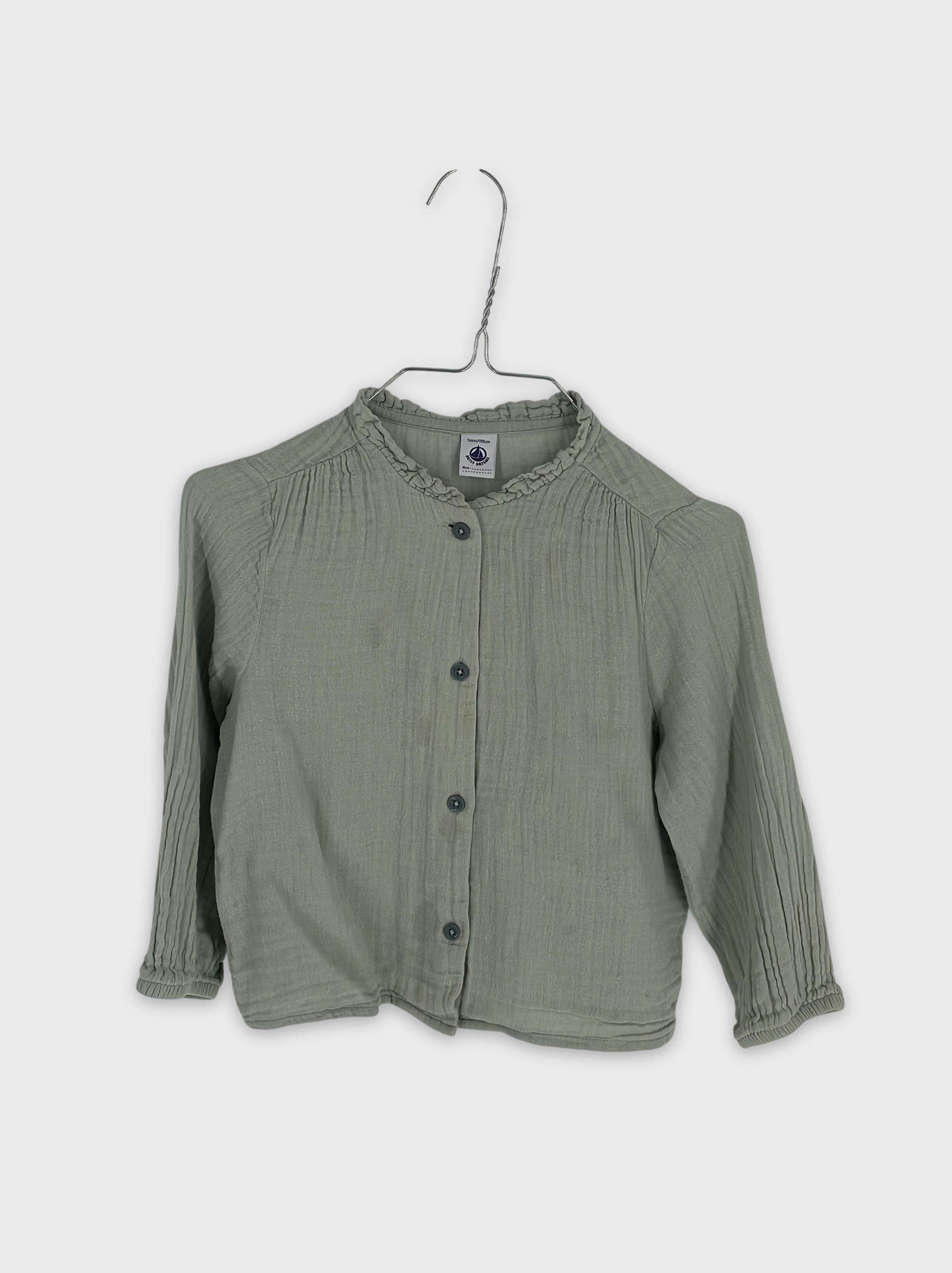 0-Chemise/blouse Petit Bateau 5 ans