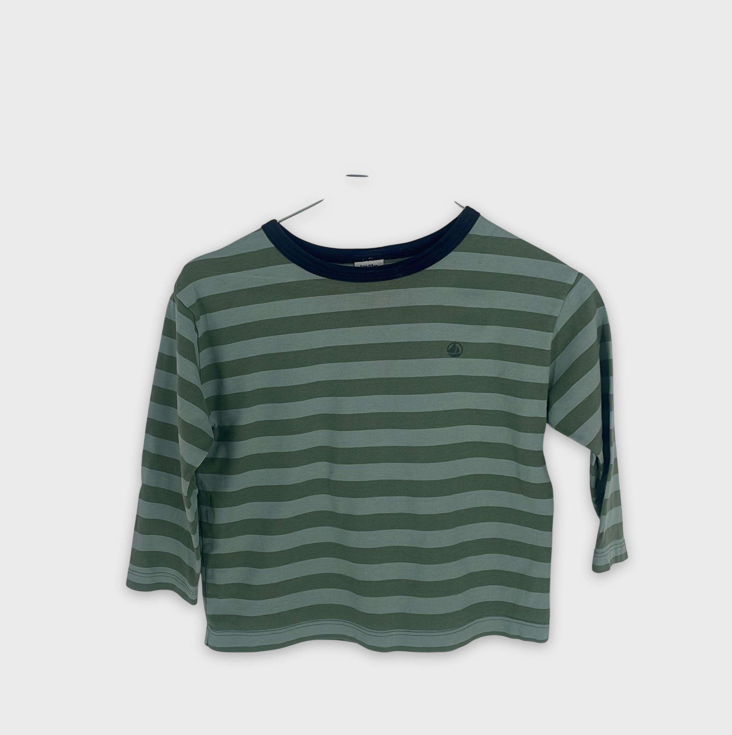 0-T-shirt manches longues Petit Bateau 3 ans