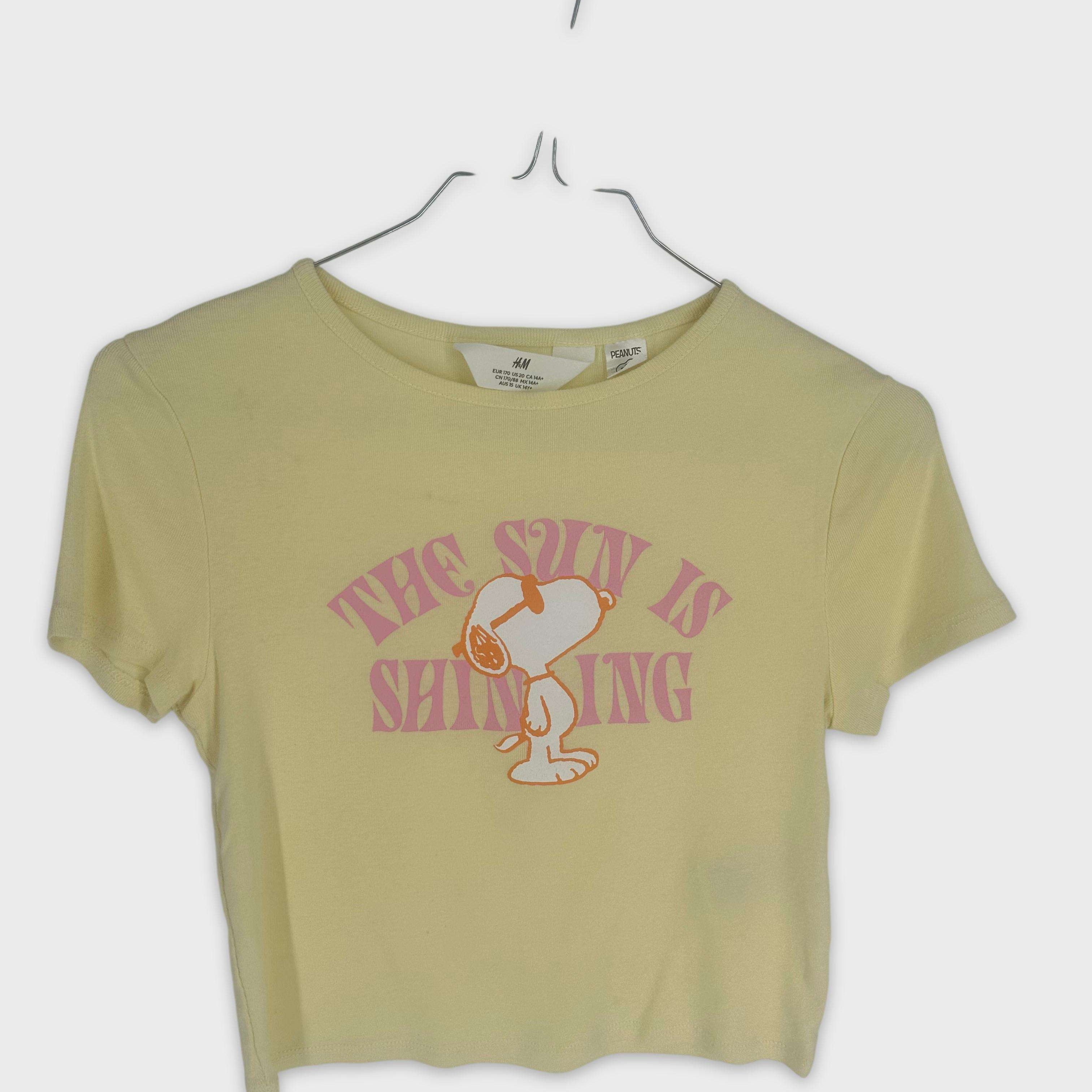 0-T-shirt manches courtes H&M 14 ans
