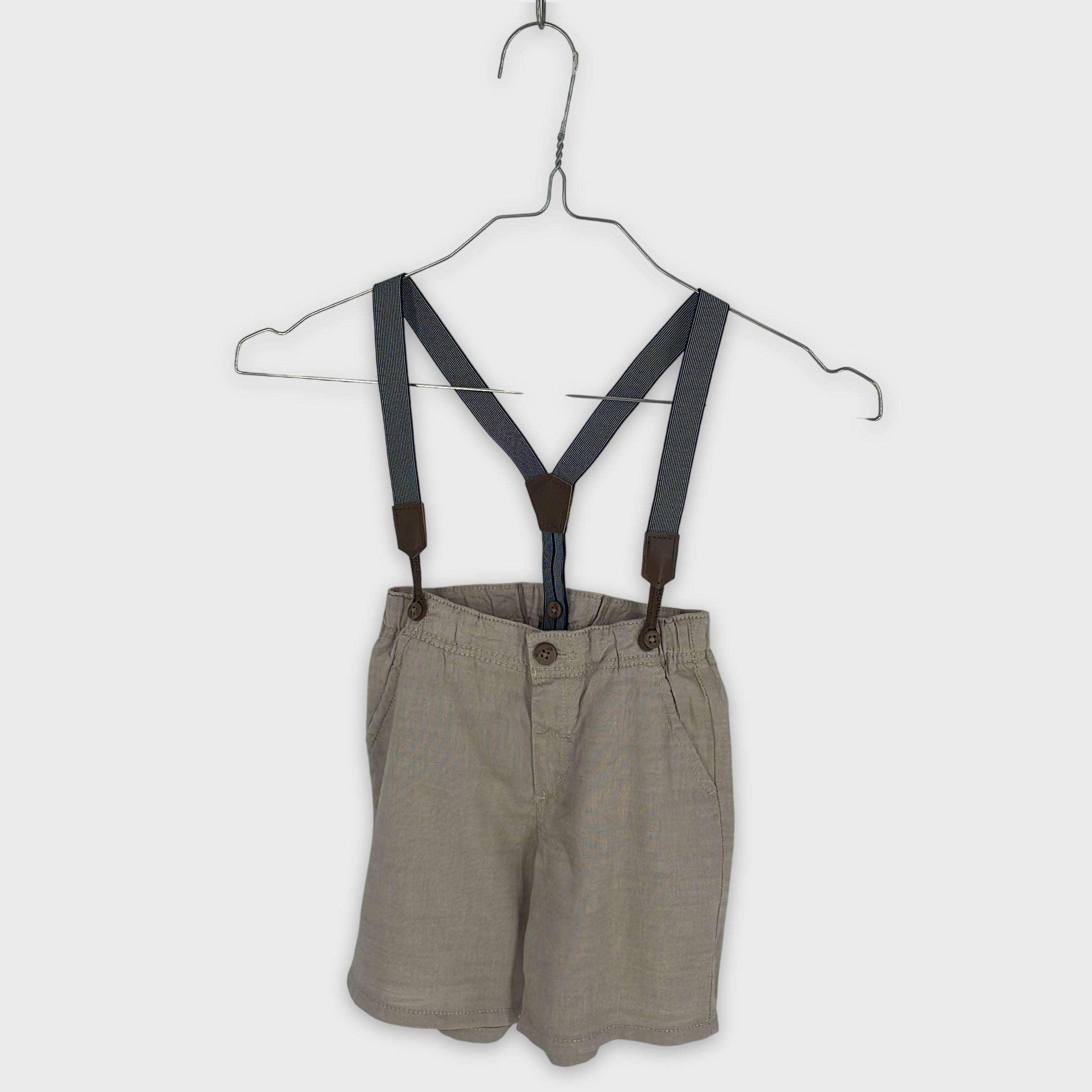 0-Salopette (courte) H&M 18 mois