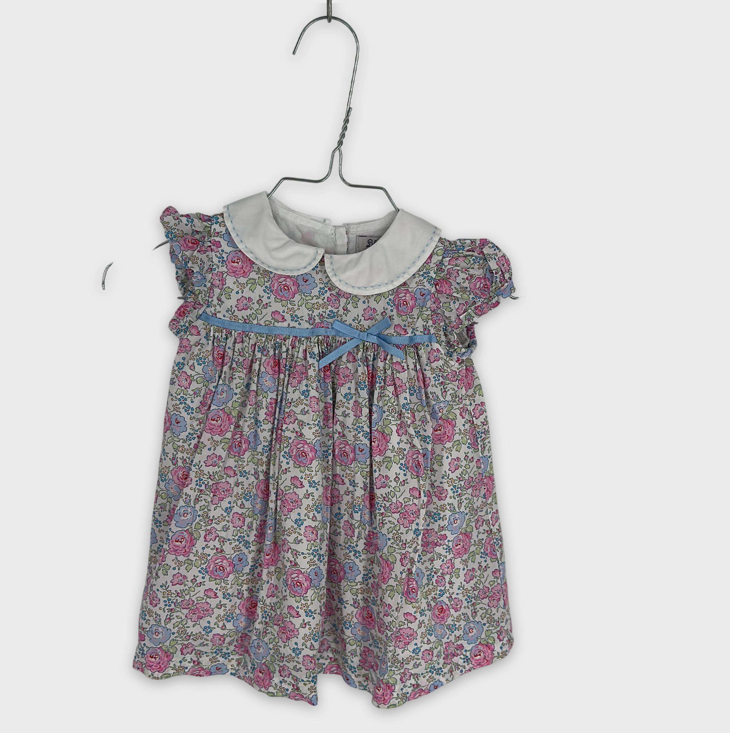 0-Robe Lisa Rose 6-12 Mois