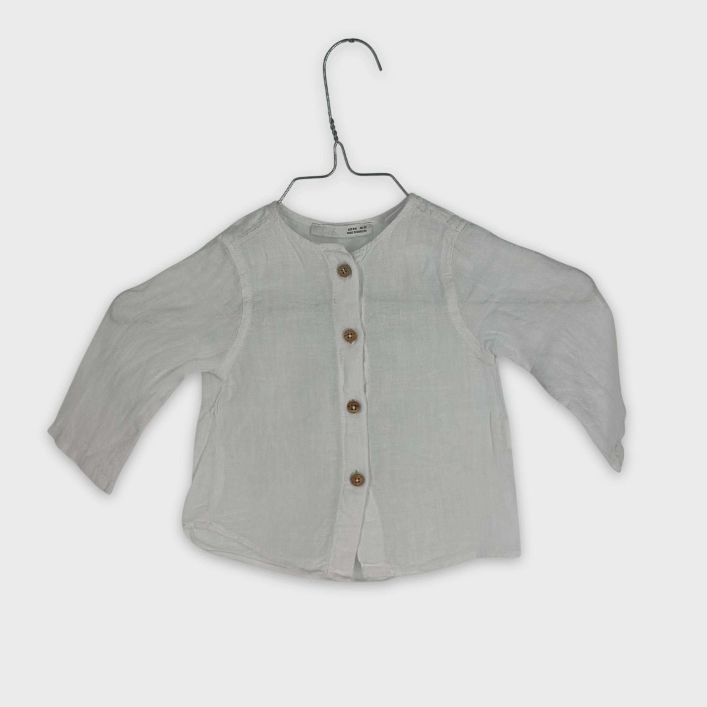 0-Chemise/blouse Zara Baby 6-9 Mois