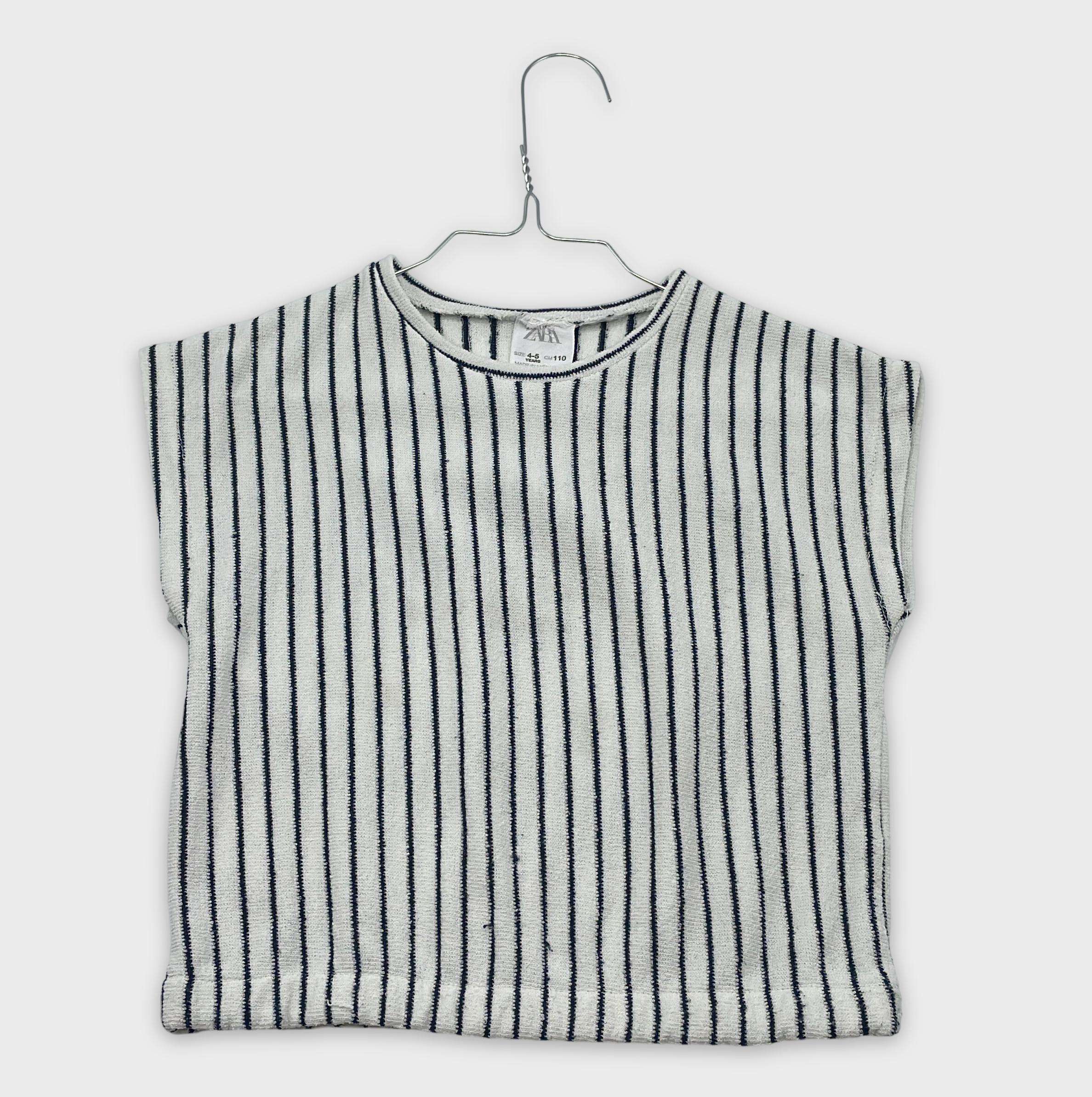 0-T-shirt manches courtes Zara Kids 4-5 Ans