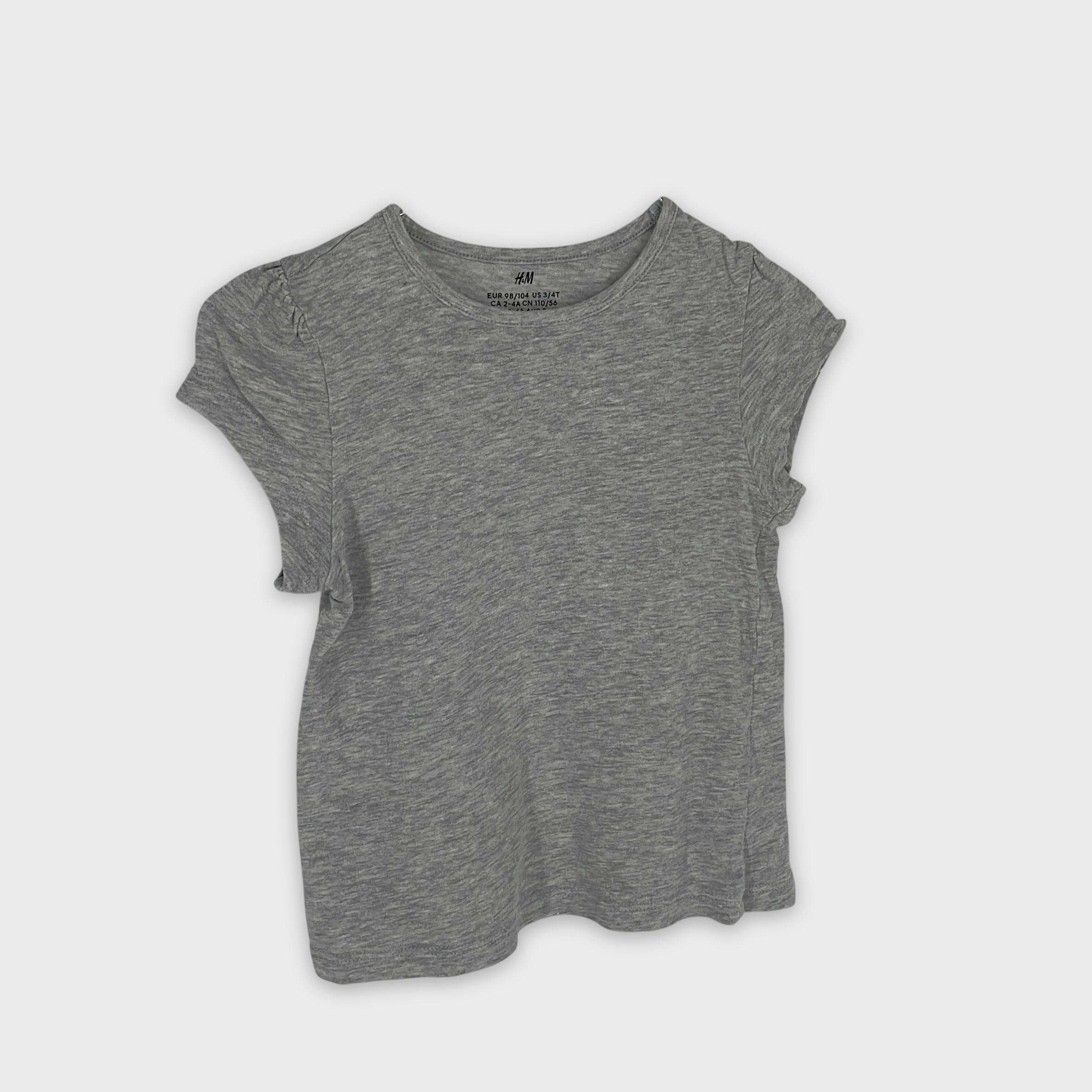 0-T-shirt manches courtes H&M 3-4 Ans