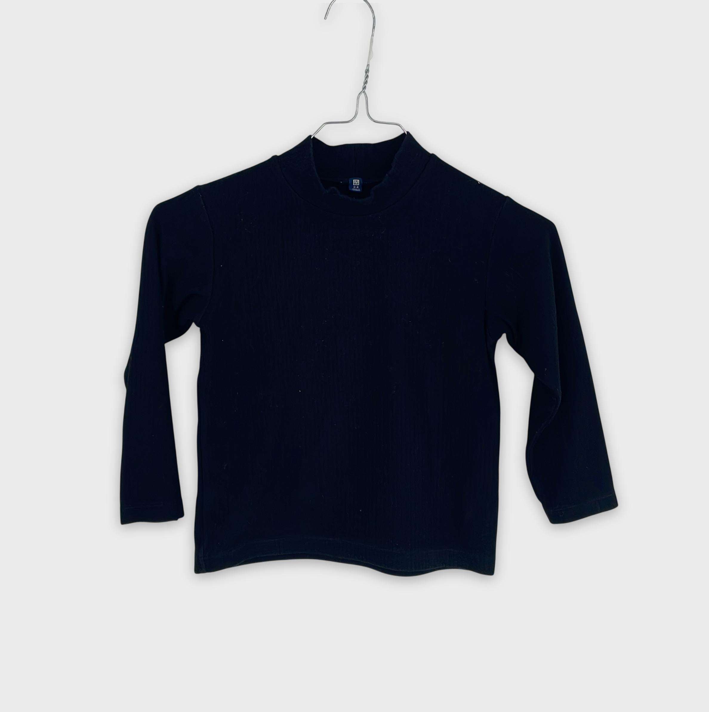 0-T-shirt manches longues Uniqlo 3-4 Ans