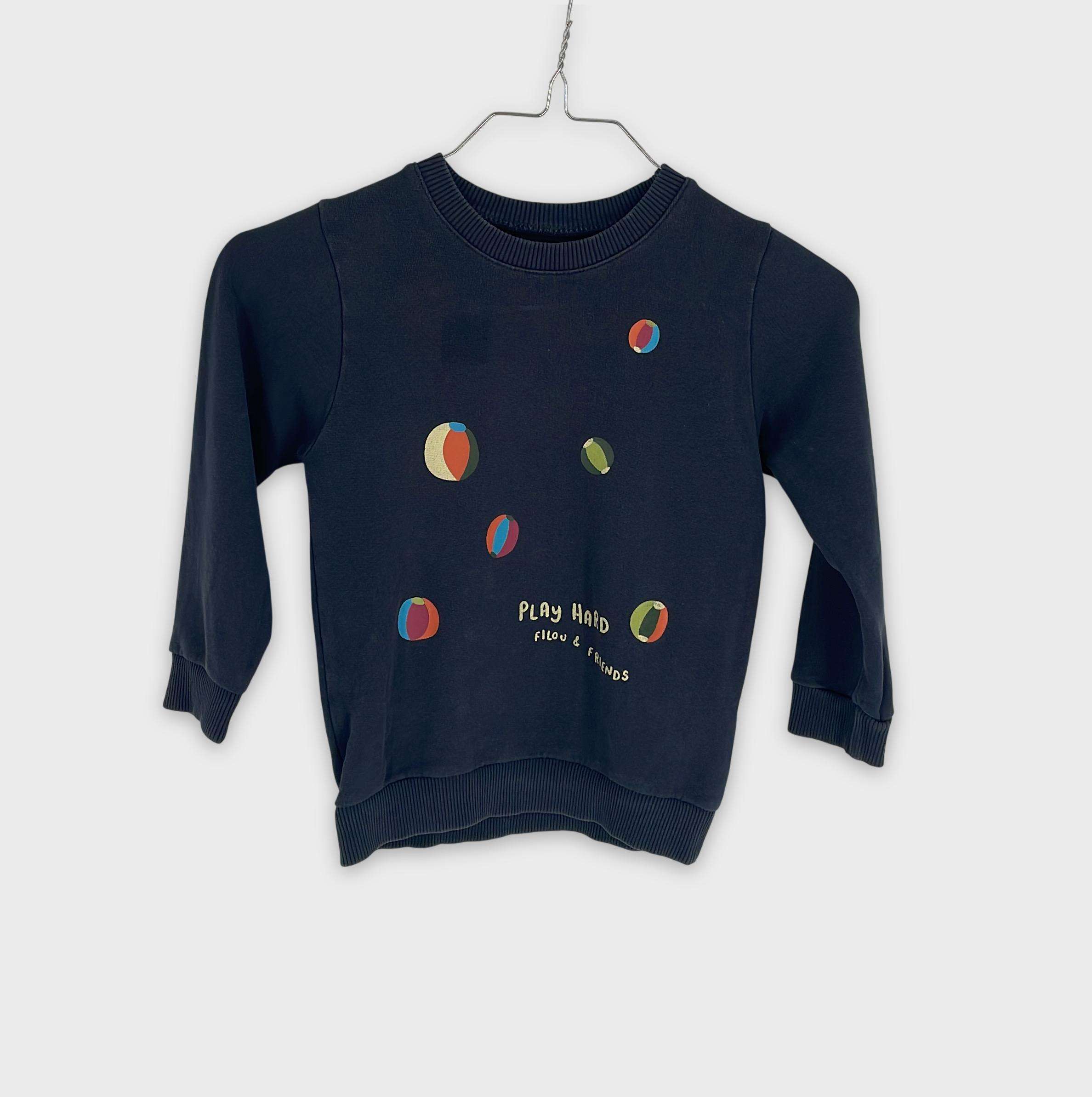 0-Sweat Filou & friends 4 ans