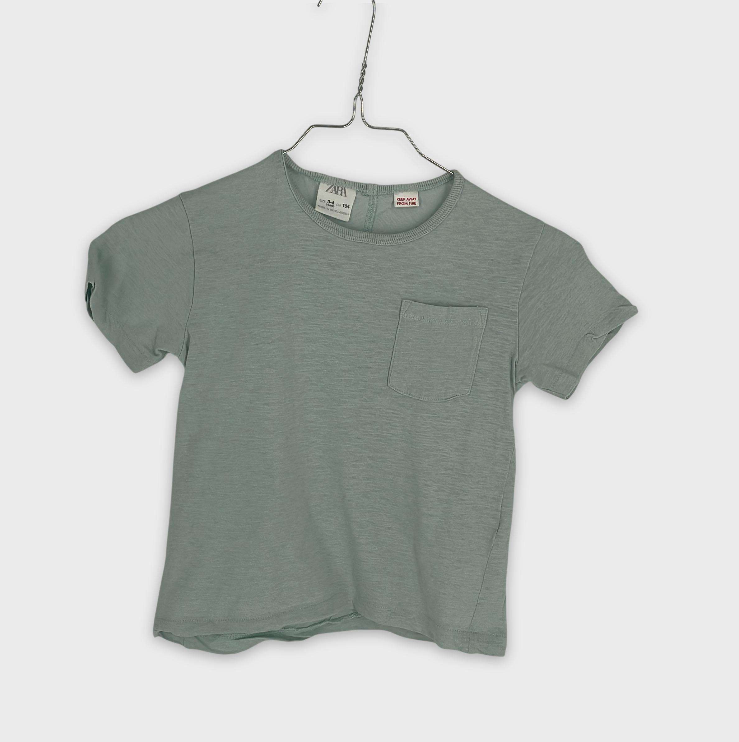 0-T-shirt manches courtes Zara Kids 3-4 Ans