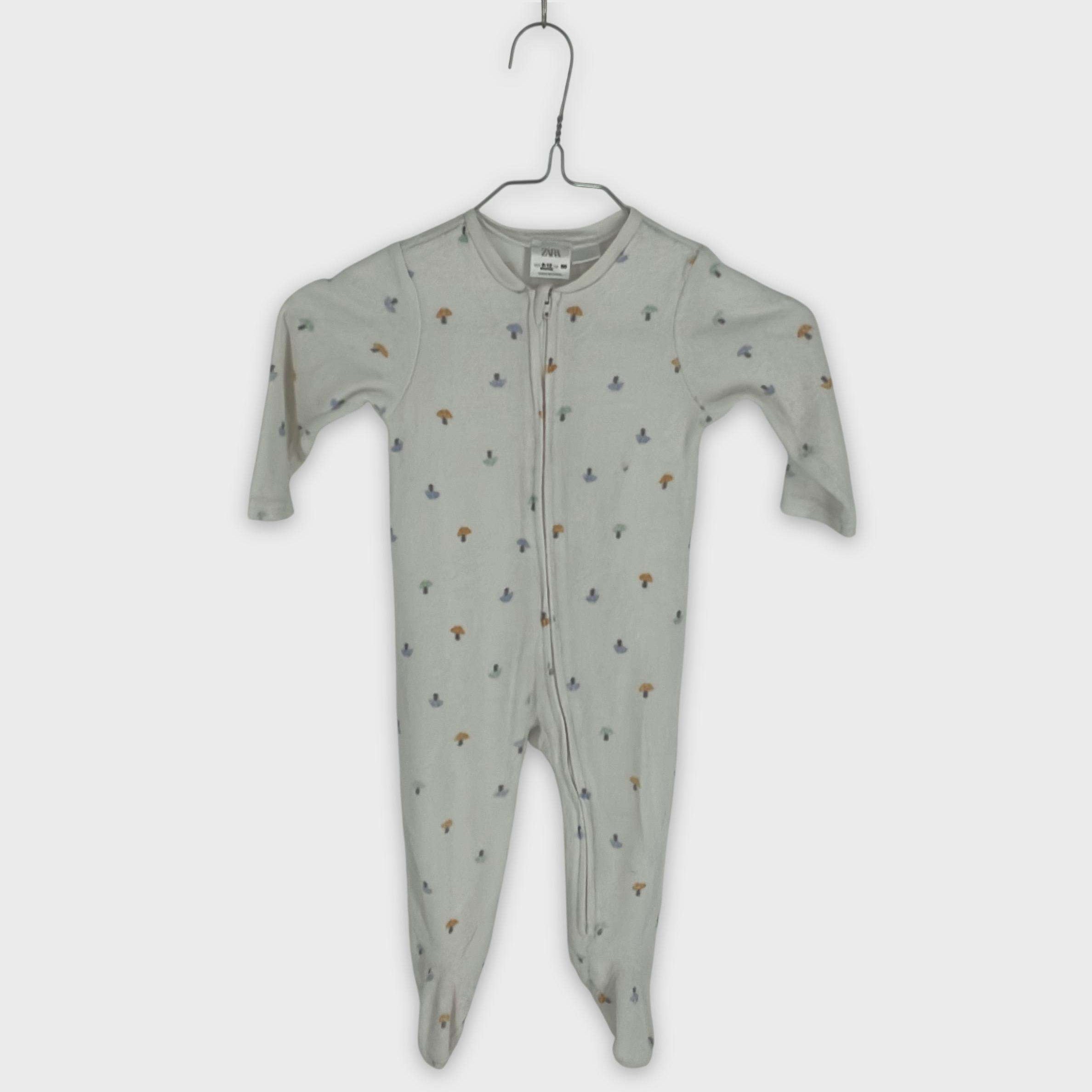0-Pyjama long Zara Baby 9-12 Mois