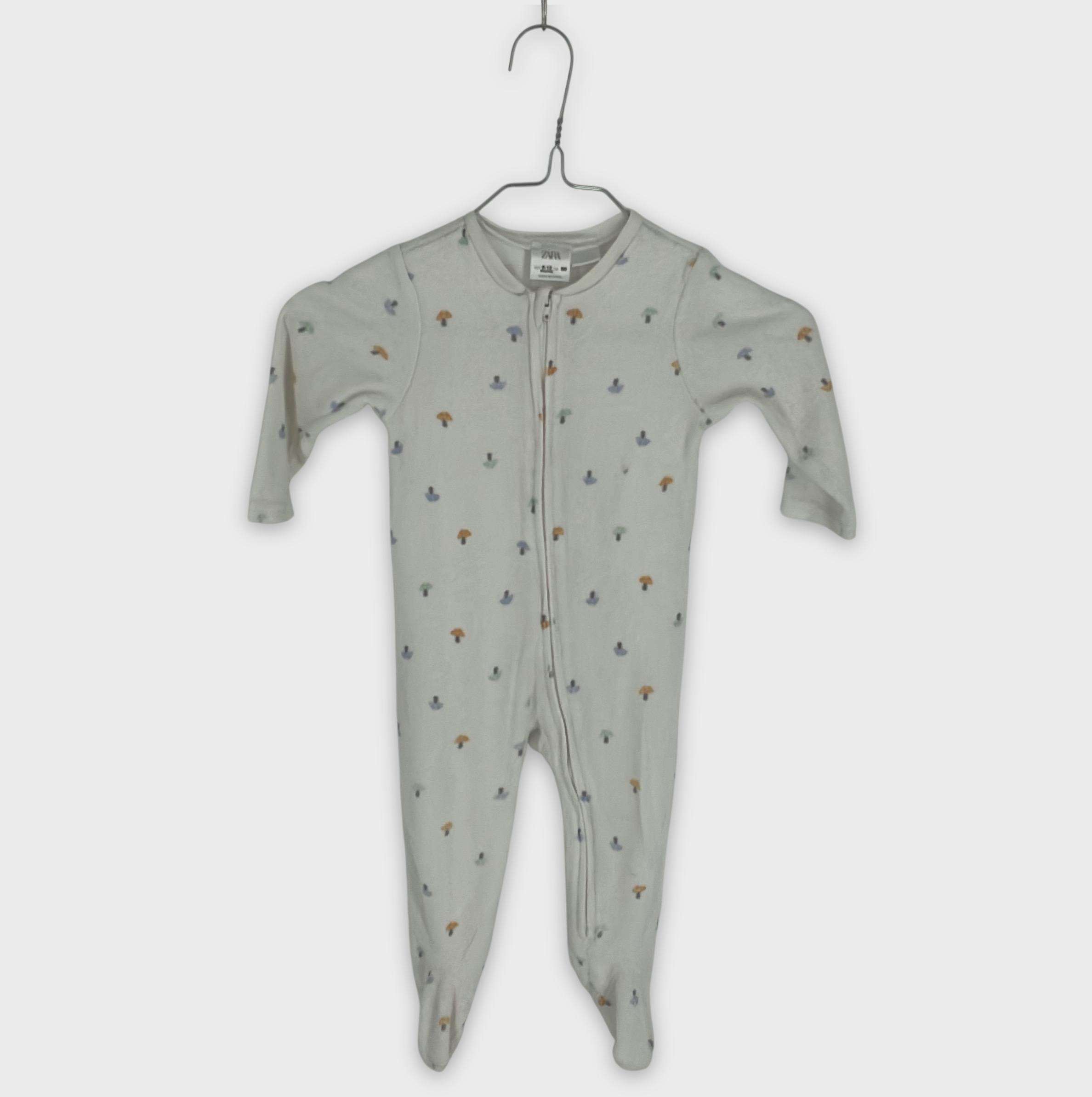 0-Pyjama long Zara Baby 9-12 Mois