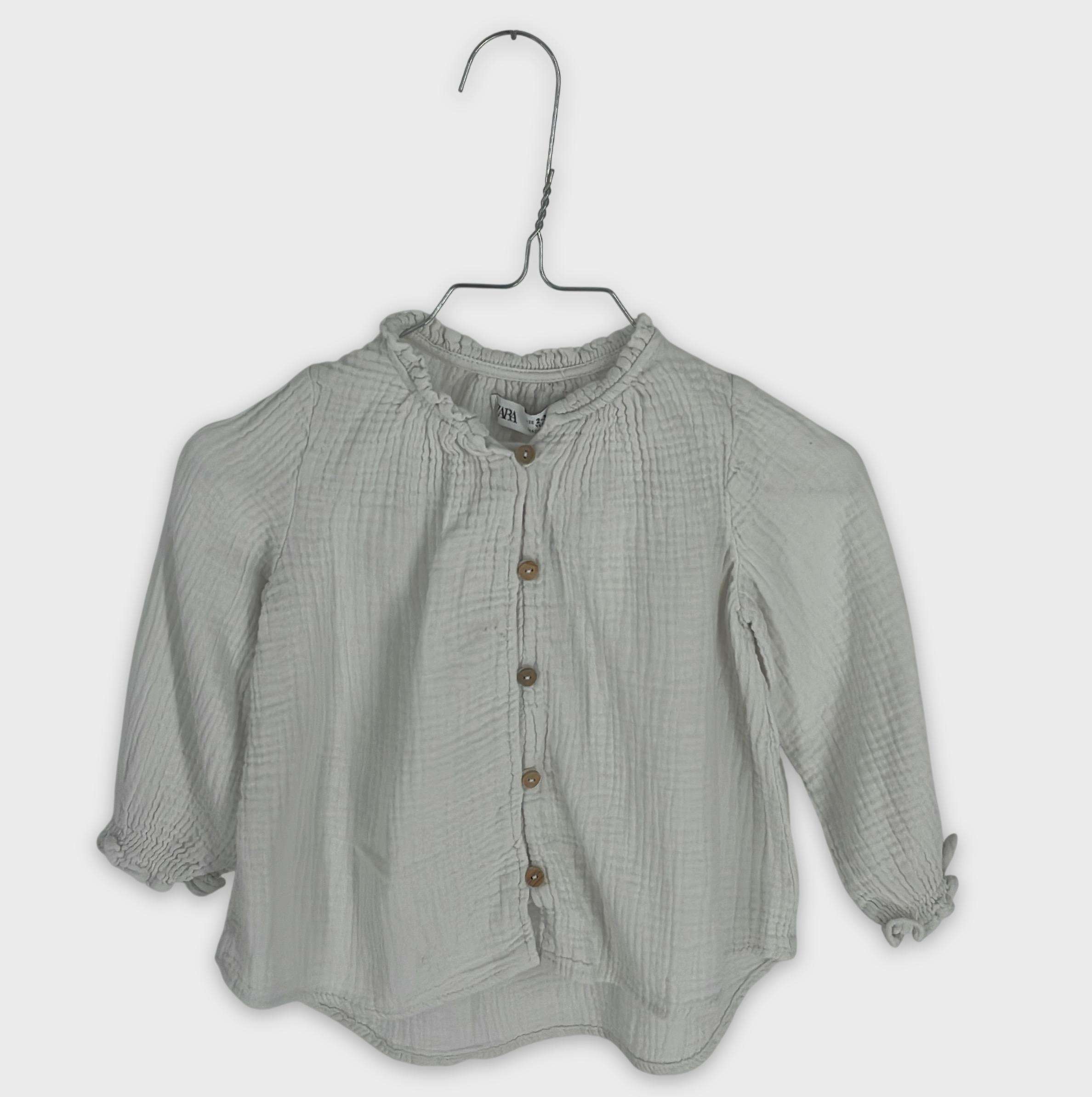 0-Chemise/blouse Zara Baby 24 Mois - 3 Ans