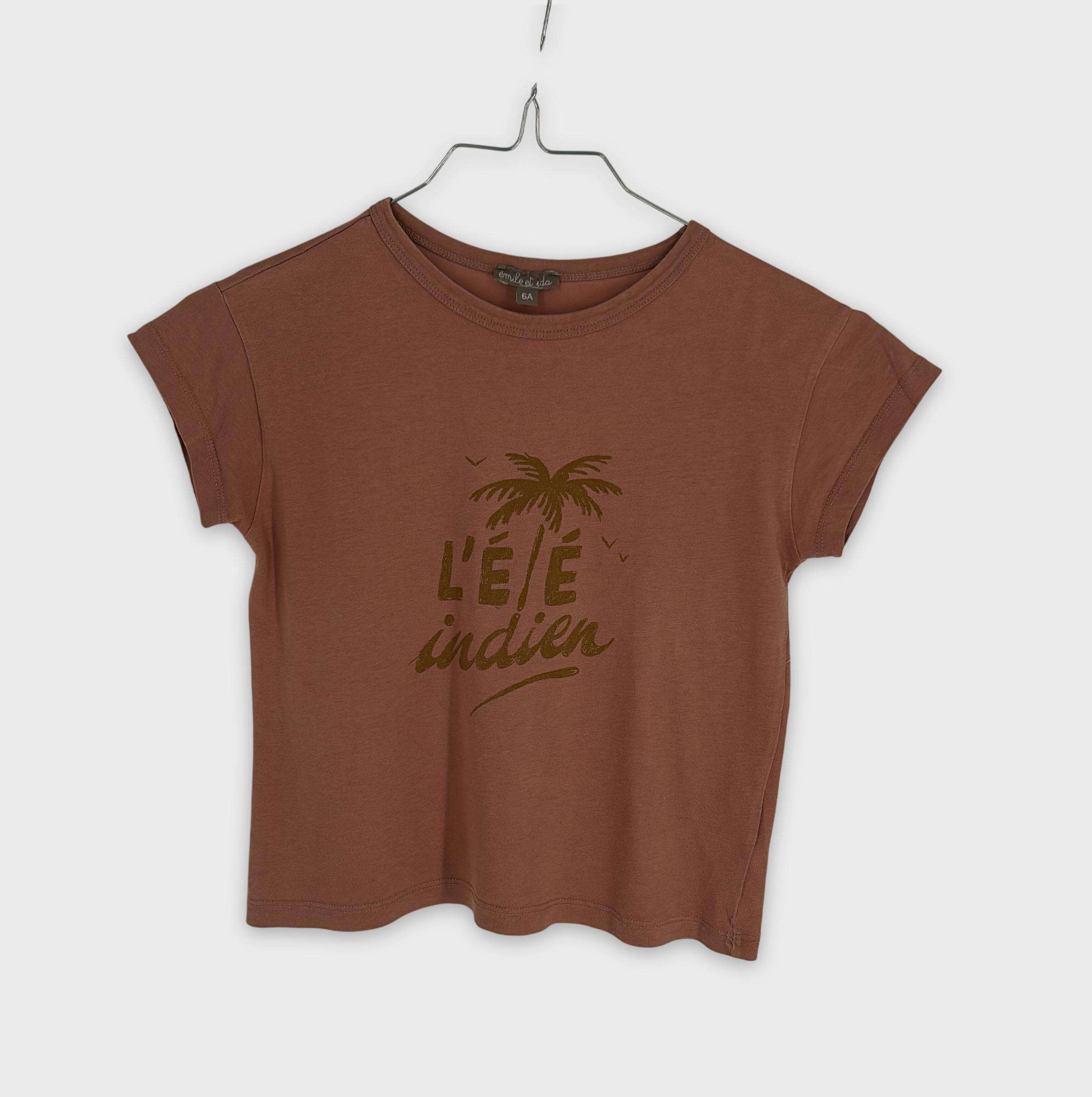0-T-shirt manches courtes Emile & Ida 6 ans