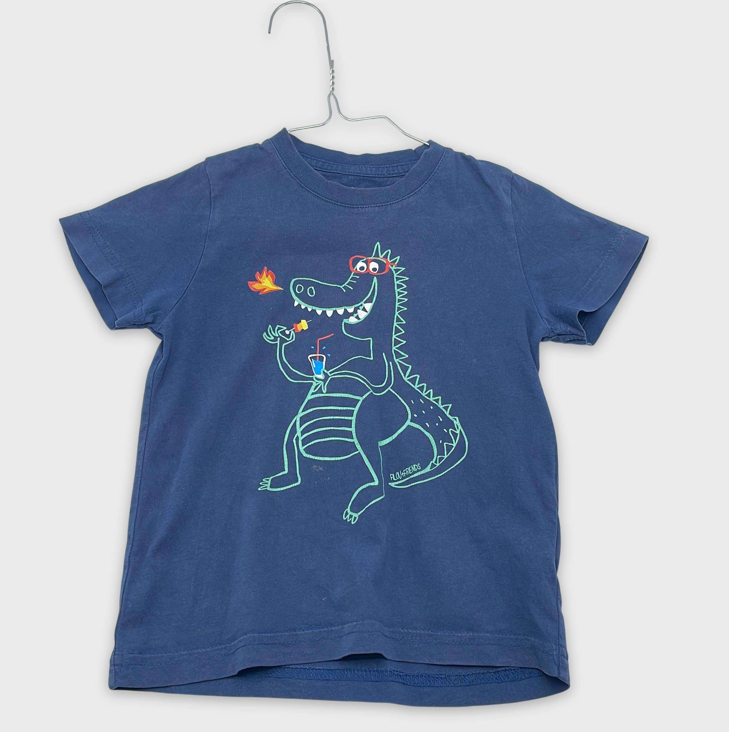 0-T-shirt manches courtes Filou & friends 4 ans