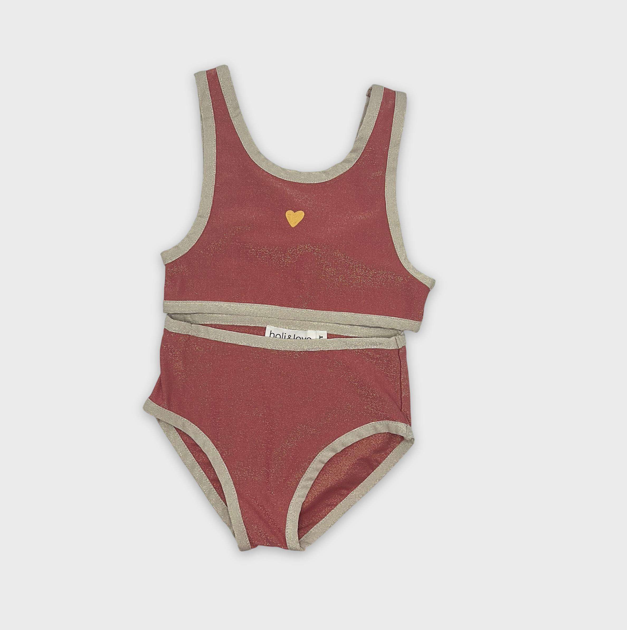 0-Maillot/Anti-uv Holi & Love 6-7 Ans
