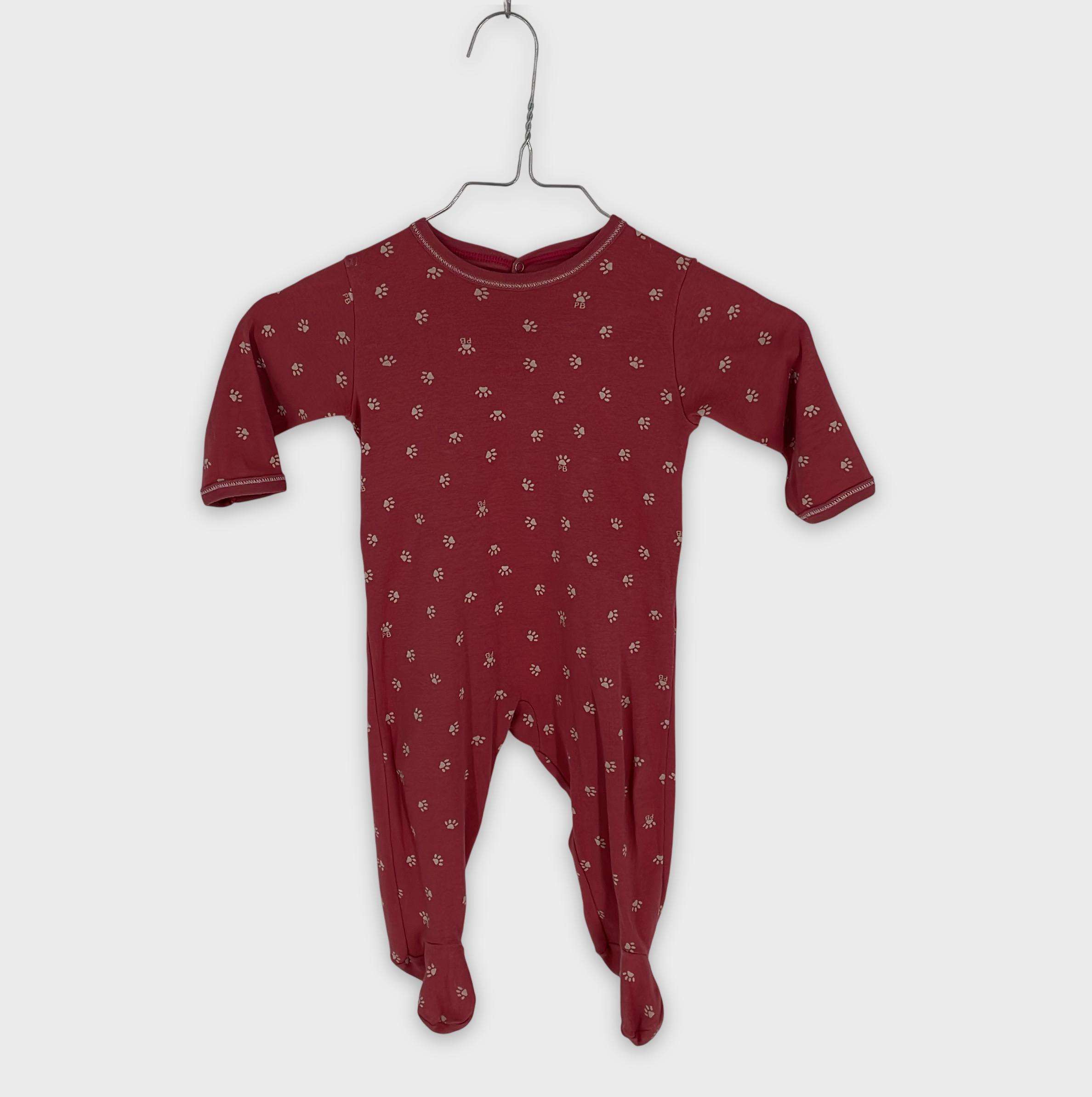 0-Pyjama long Petit Bateau 9 mois