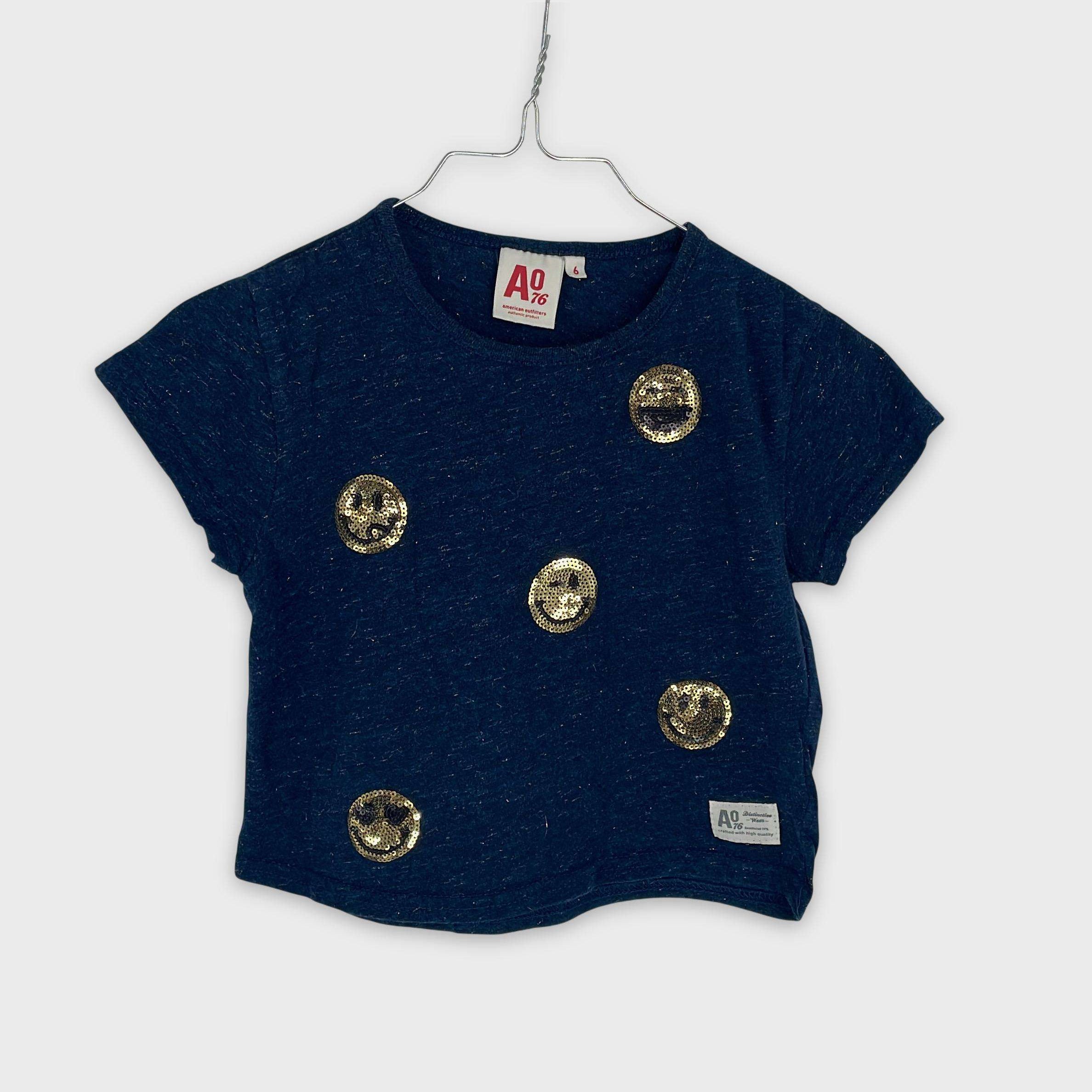 0-T-shirt manches courtes American Outfitters 6 ans