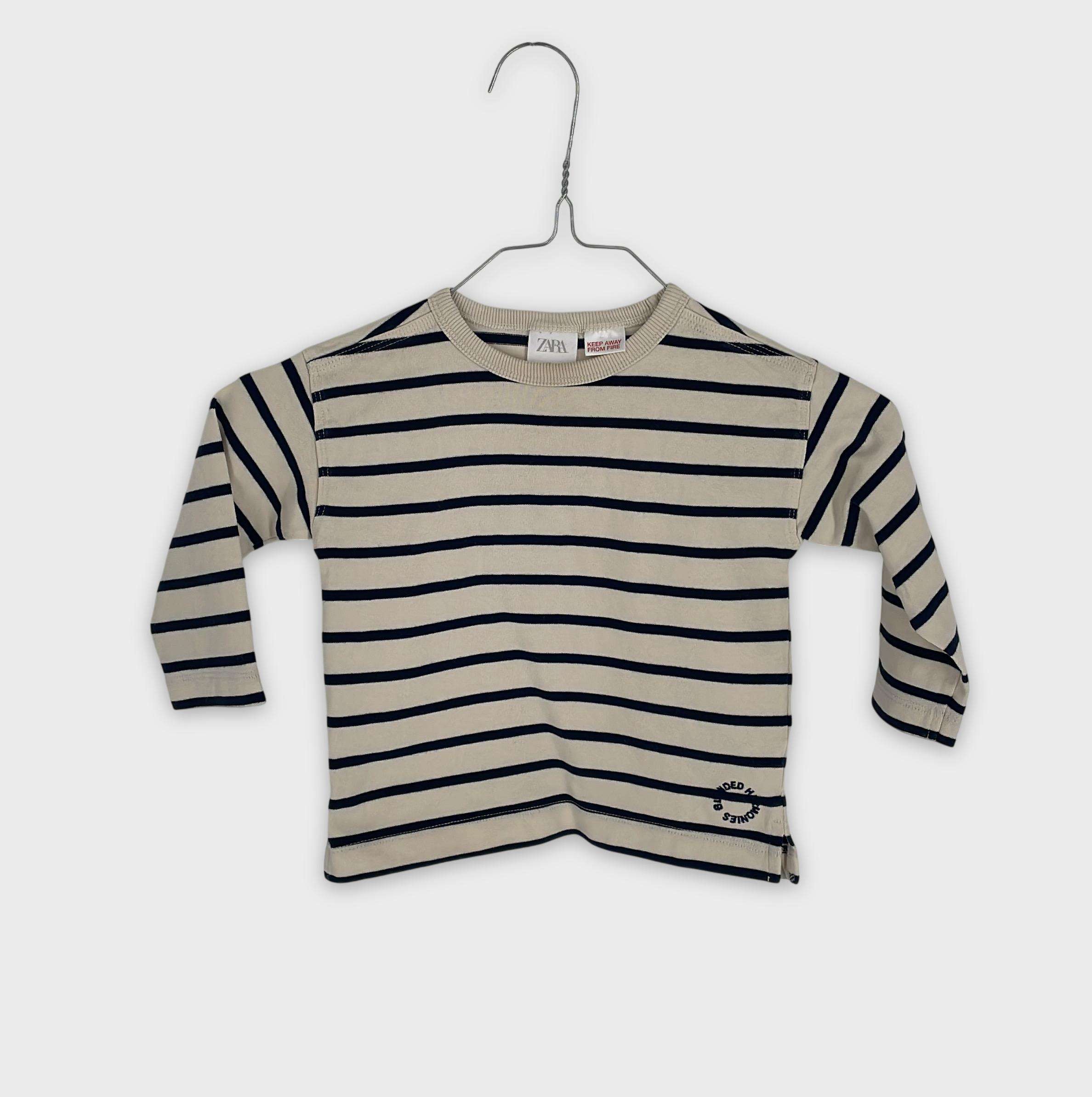 0-T-shirt manches longues Zara Baby 18 mois