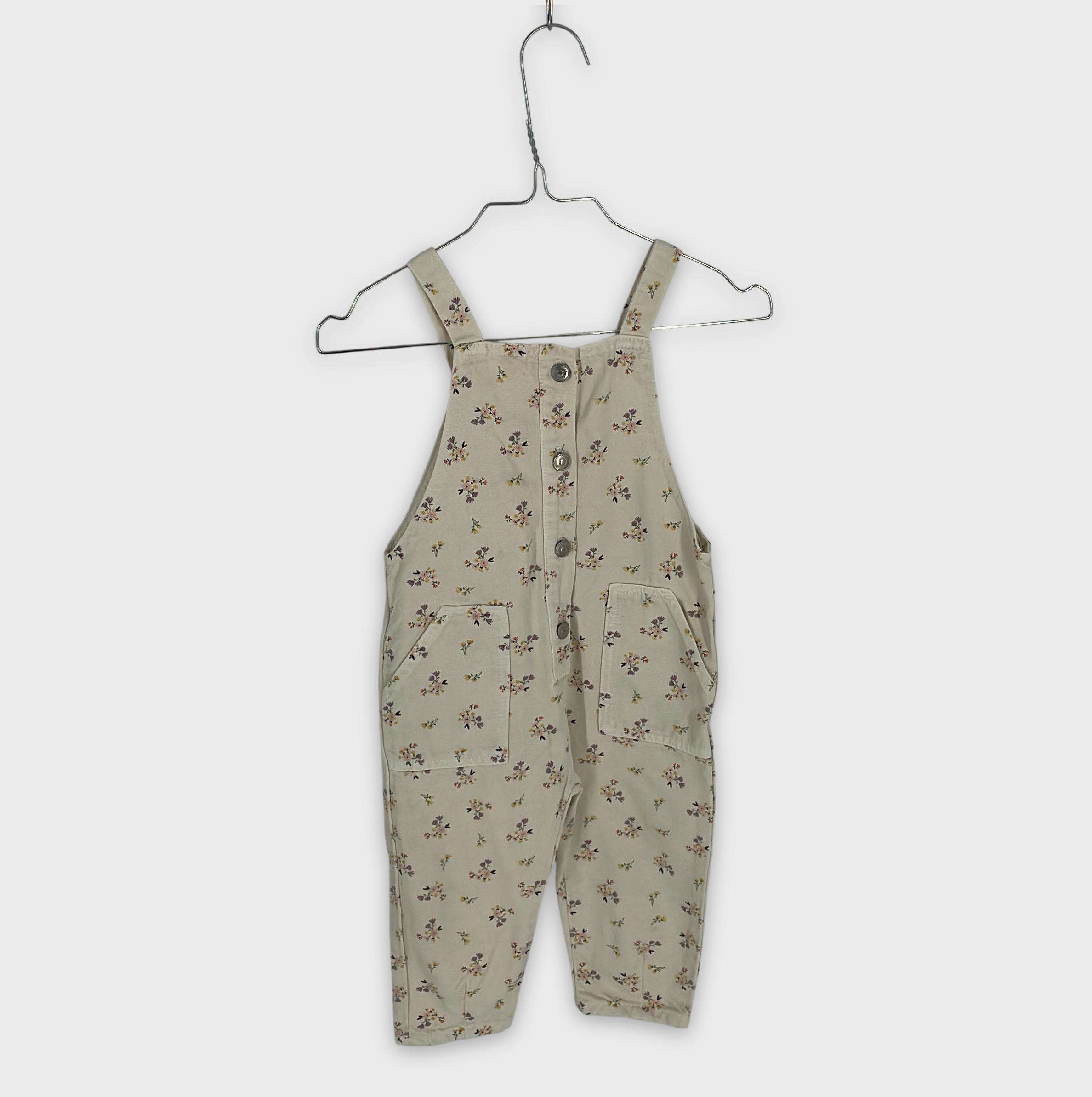 0-Salopette (courte) Zara Baby 18-24 Mois