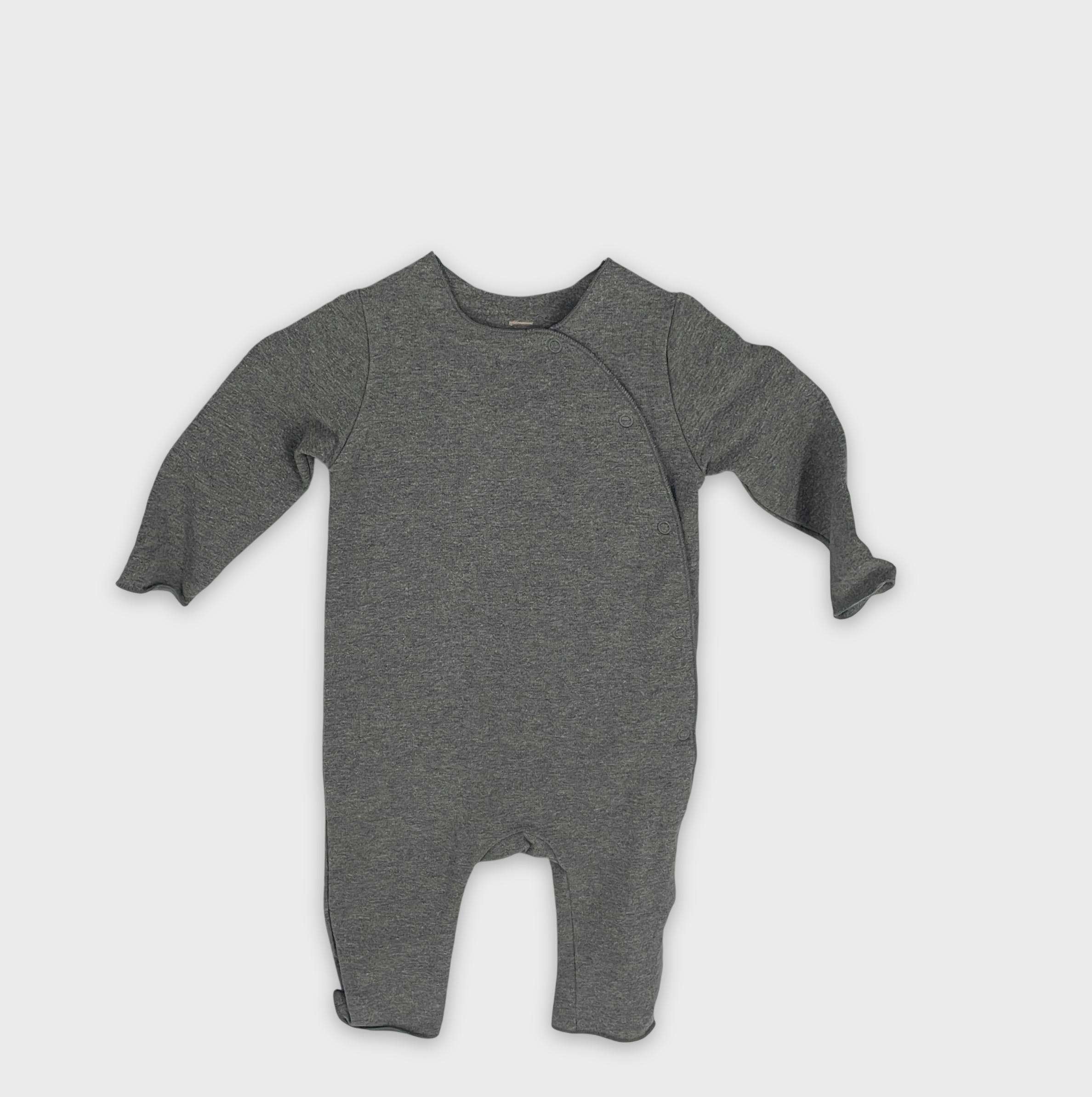 0-Combinaison Gray Label 6-9 Mois