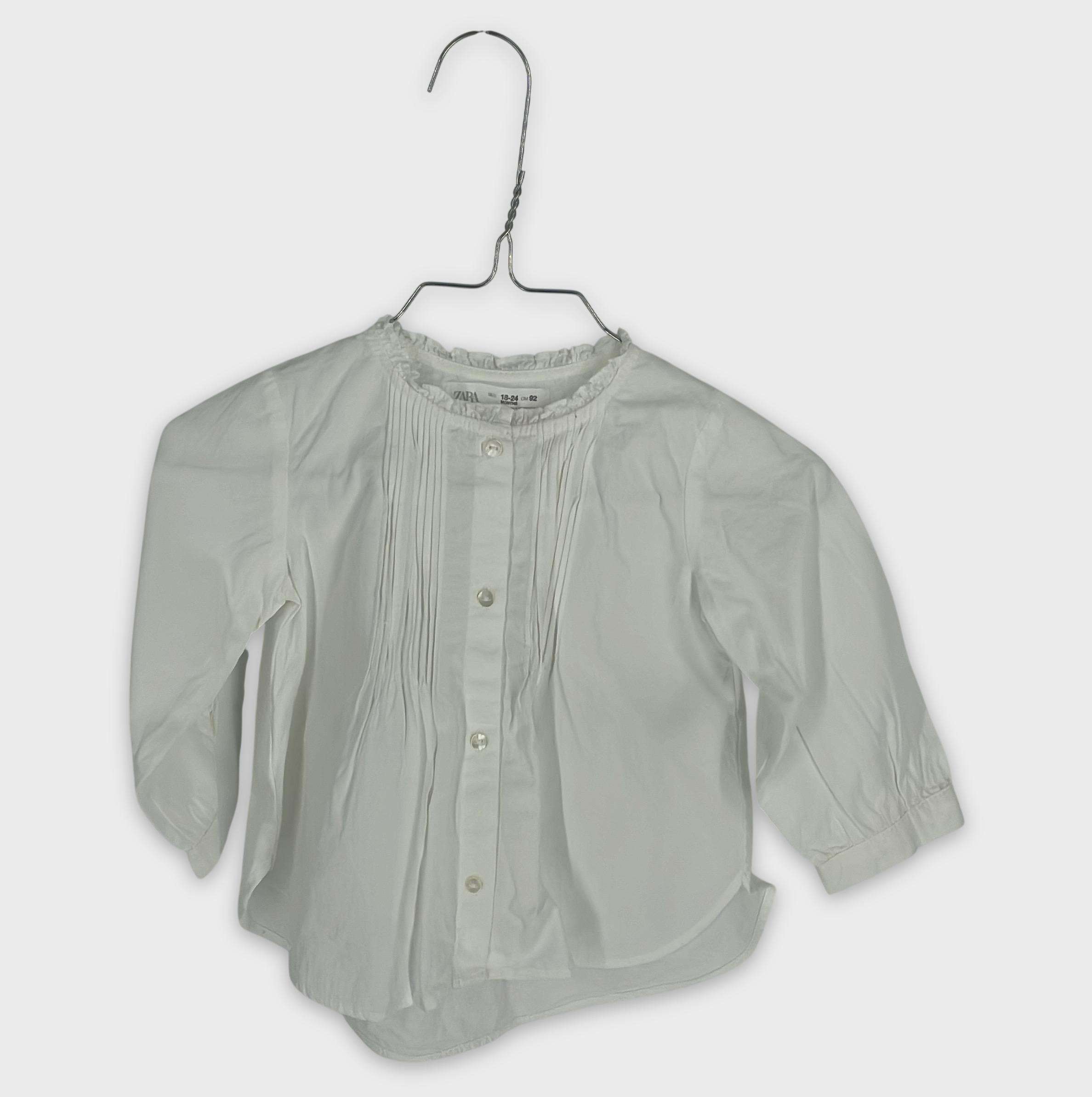 0-Chemise/blouse Zara Baby 18-24 Mois