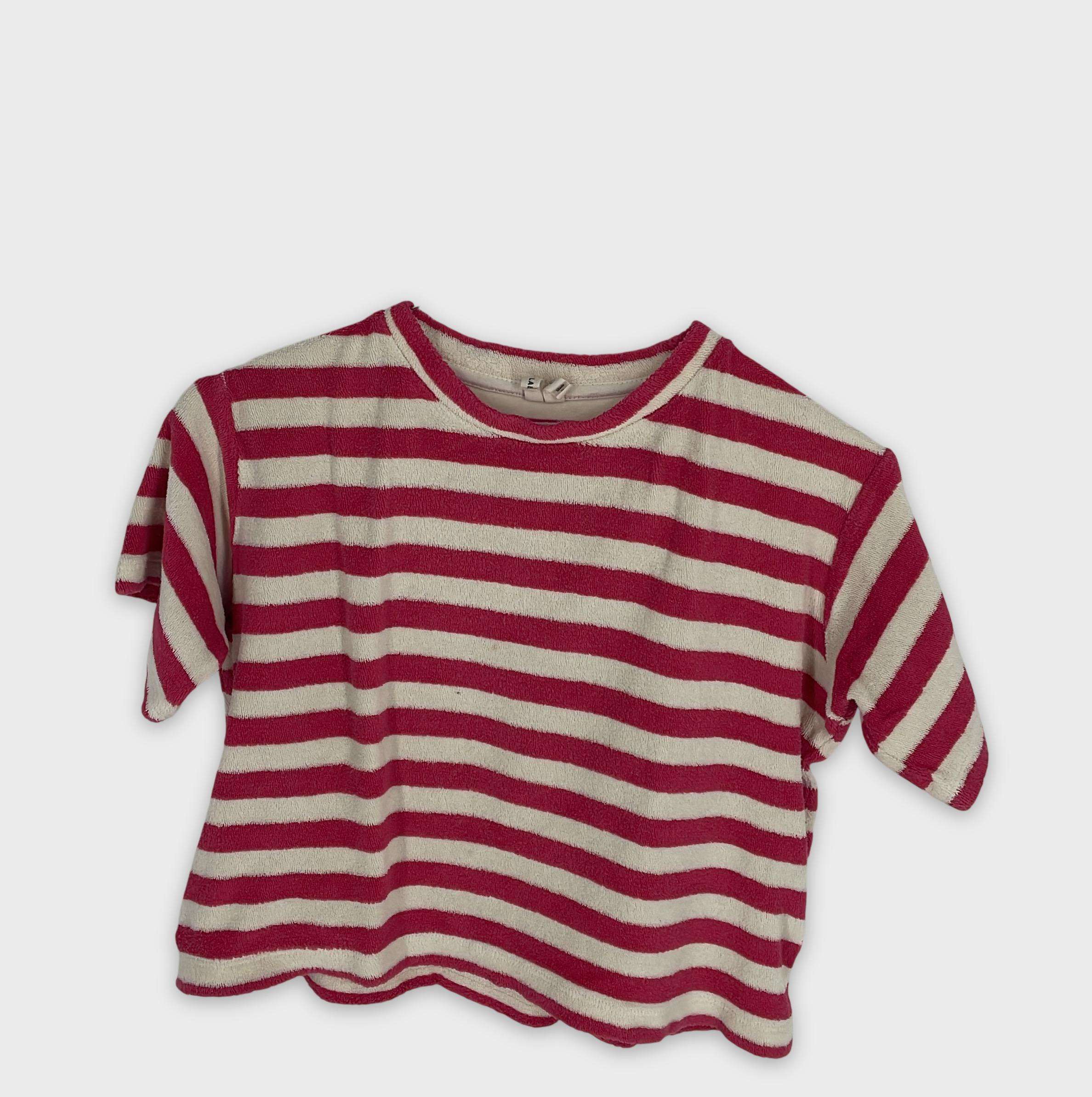 0-T-shirt manches courtes Gray Label 3-4 Ans