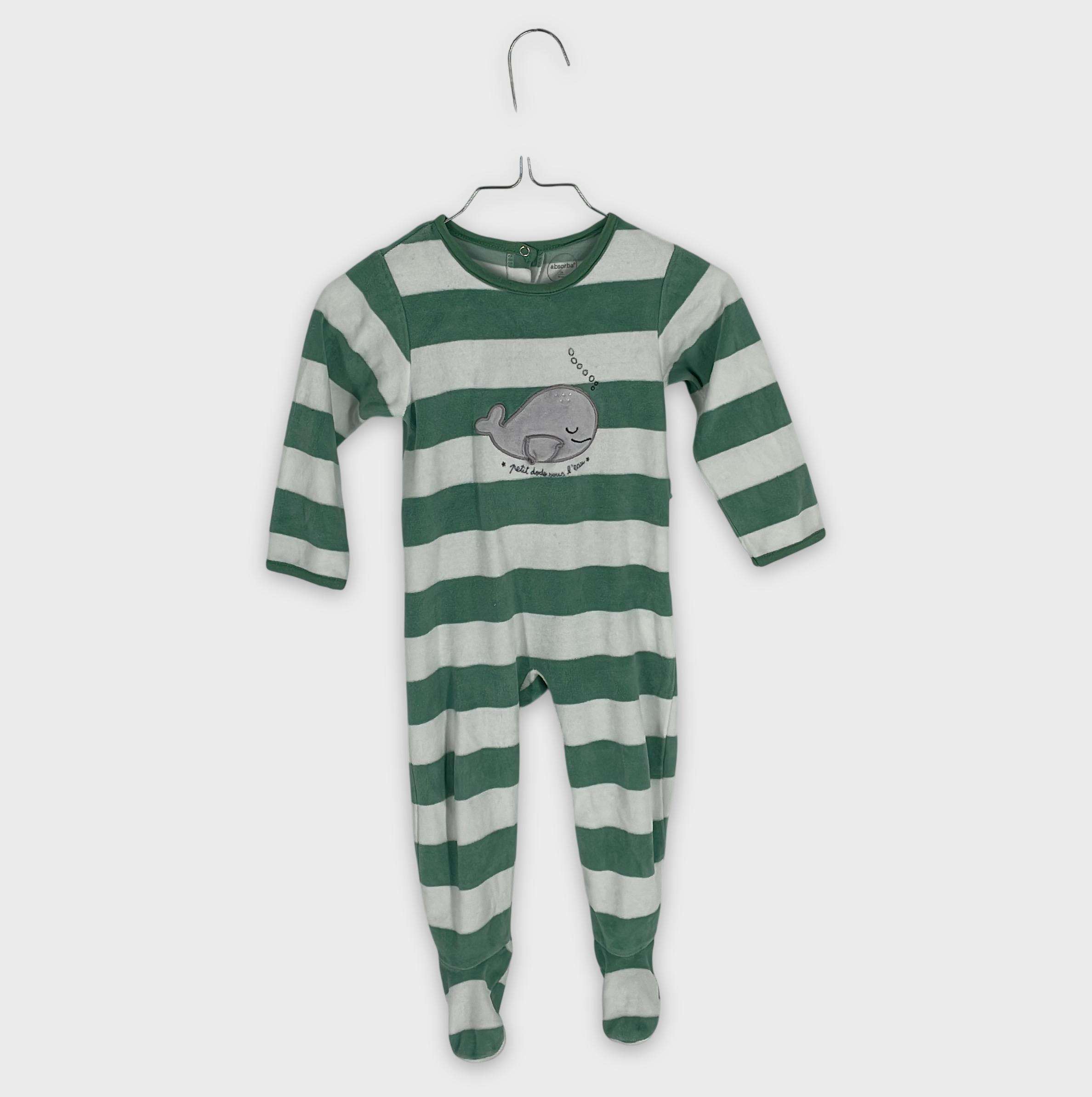 0-Pyjama long Absorba 24 mois