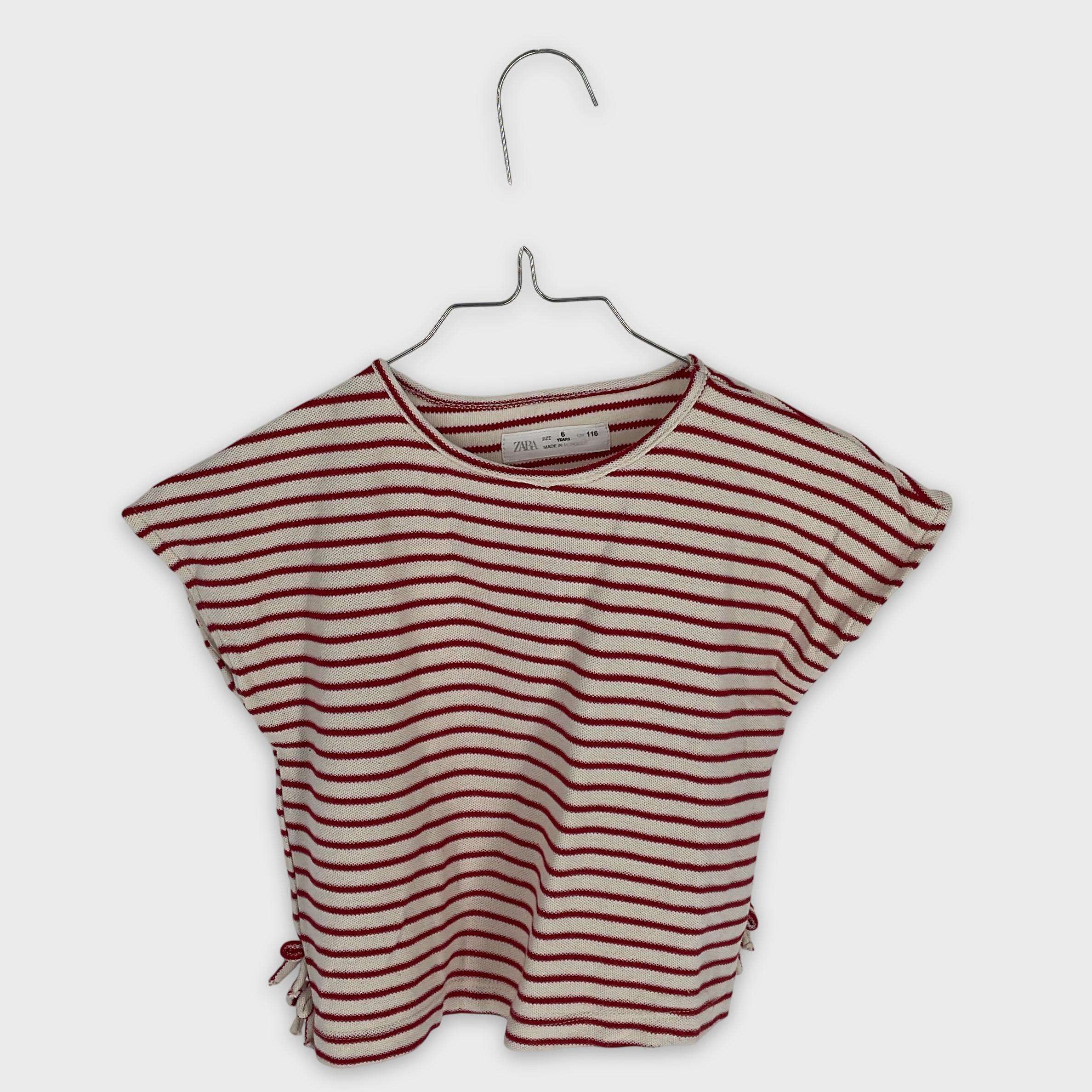 0-T-shirt manches courtes Zara Kids 6 ans