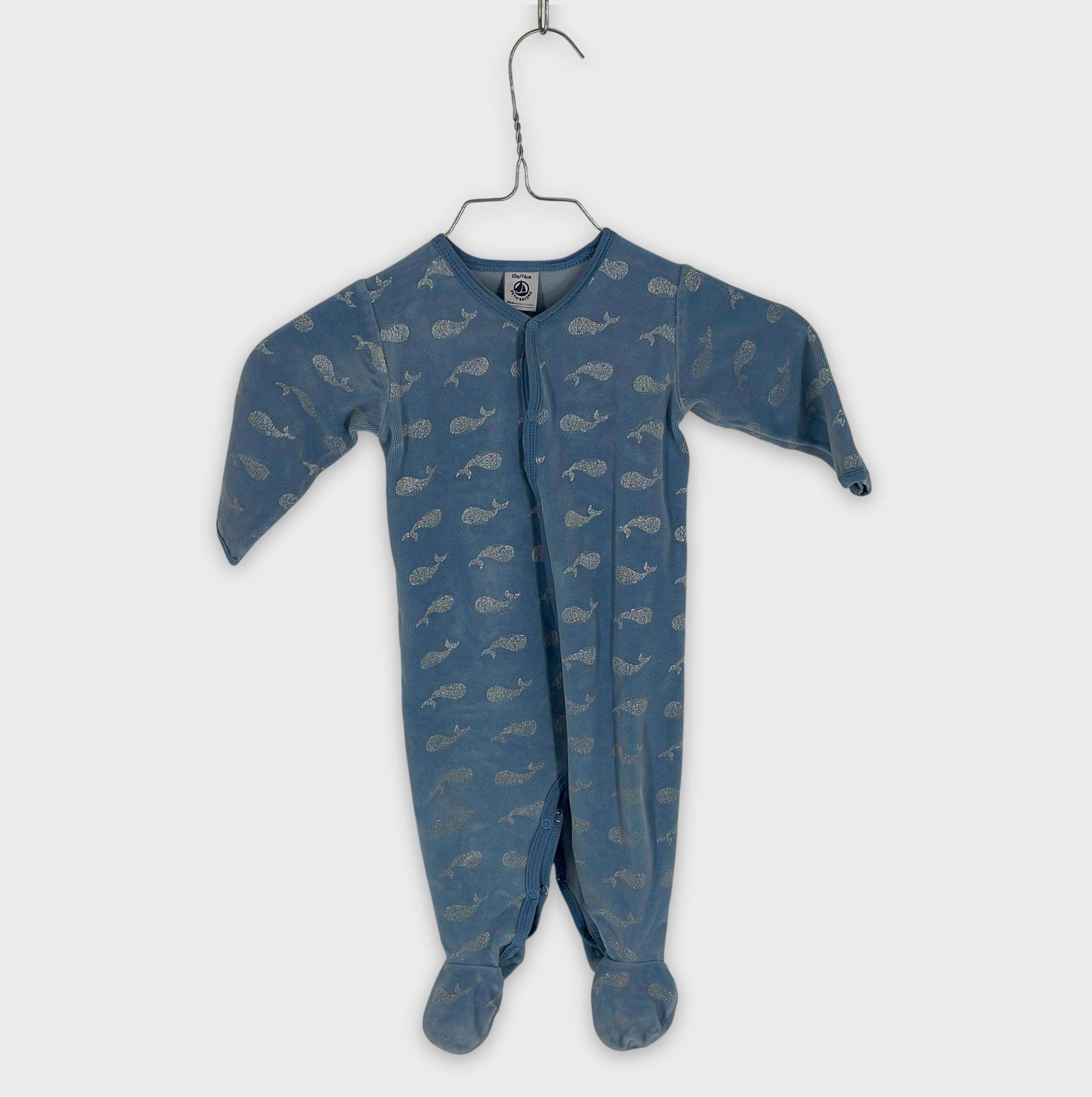 0-Pyjama long Petit Bateau 12 mois