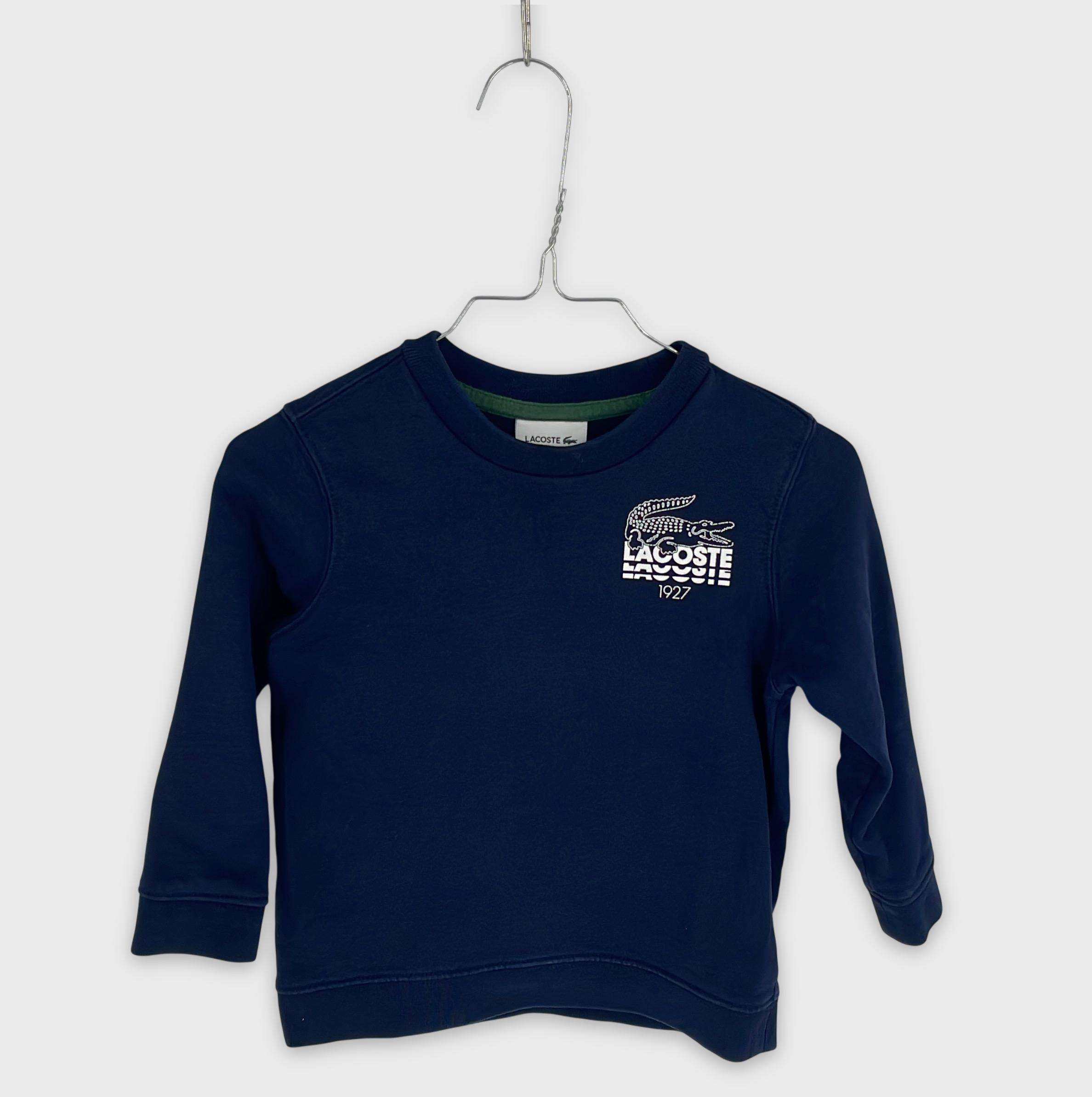 0-Sweat Lacoste 4 ans