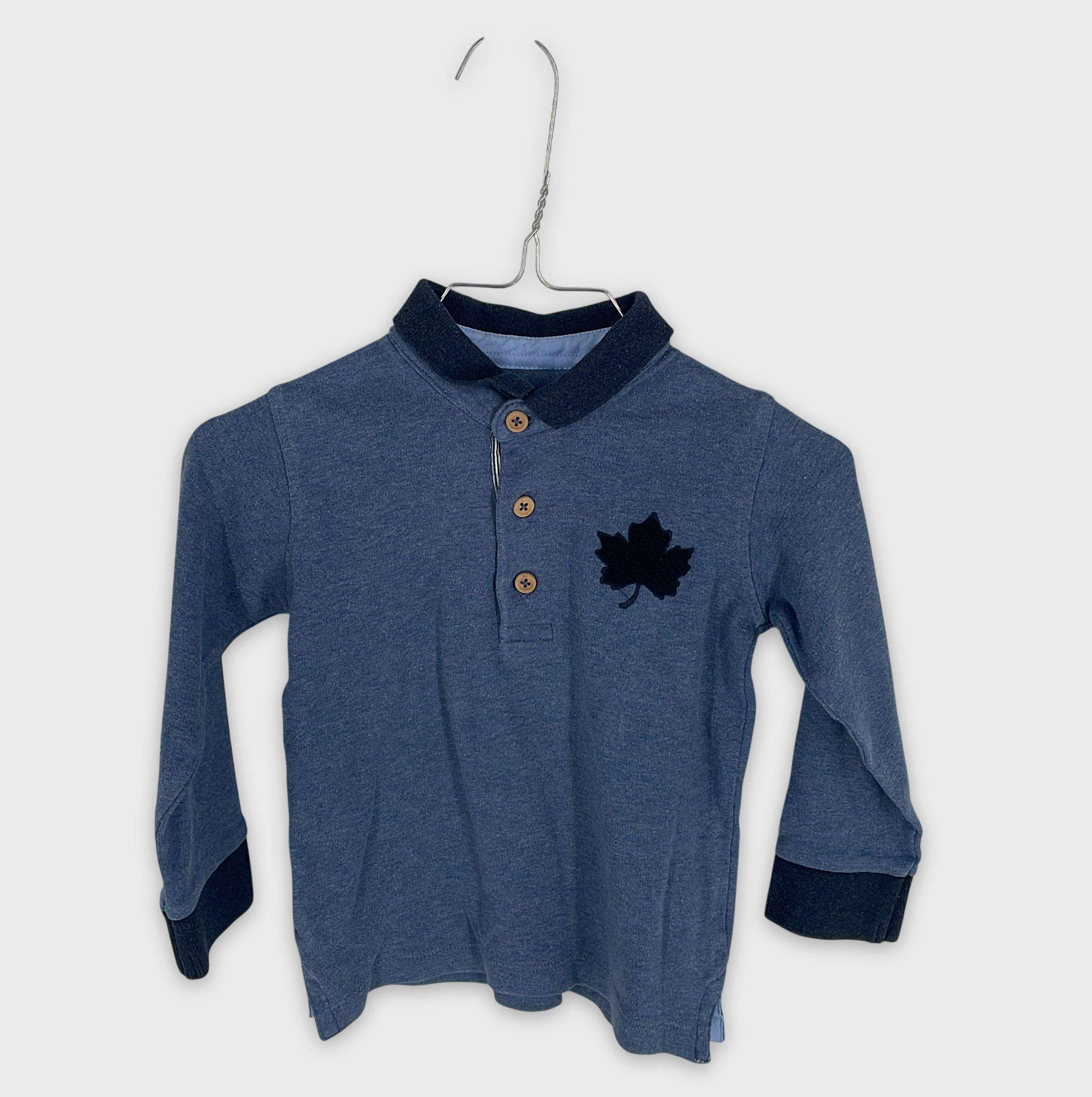 0-T-shirt manches longues Buissonnière 24 mois