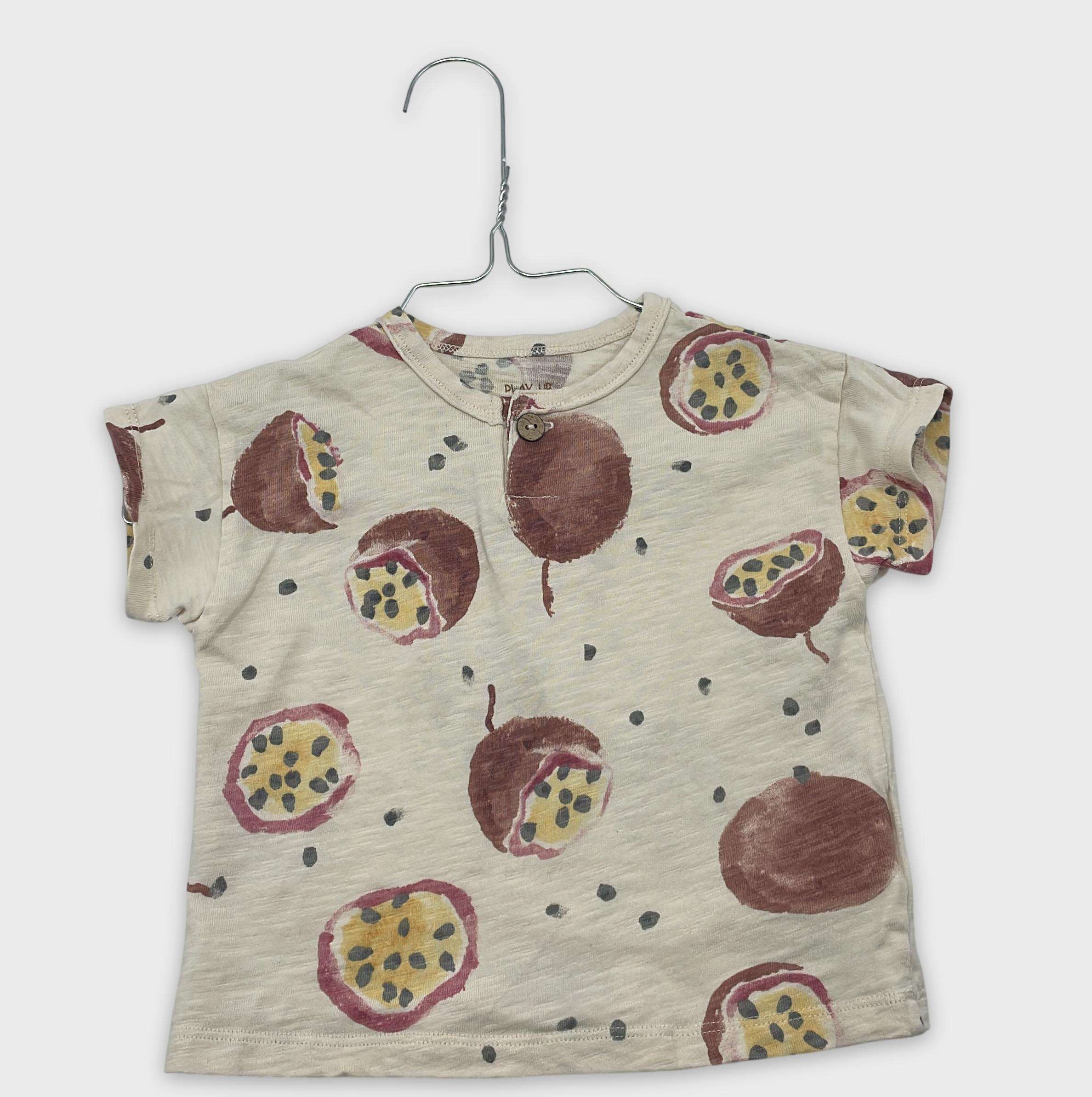 0-T-shirt manches courtes Play Up 9 mois