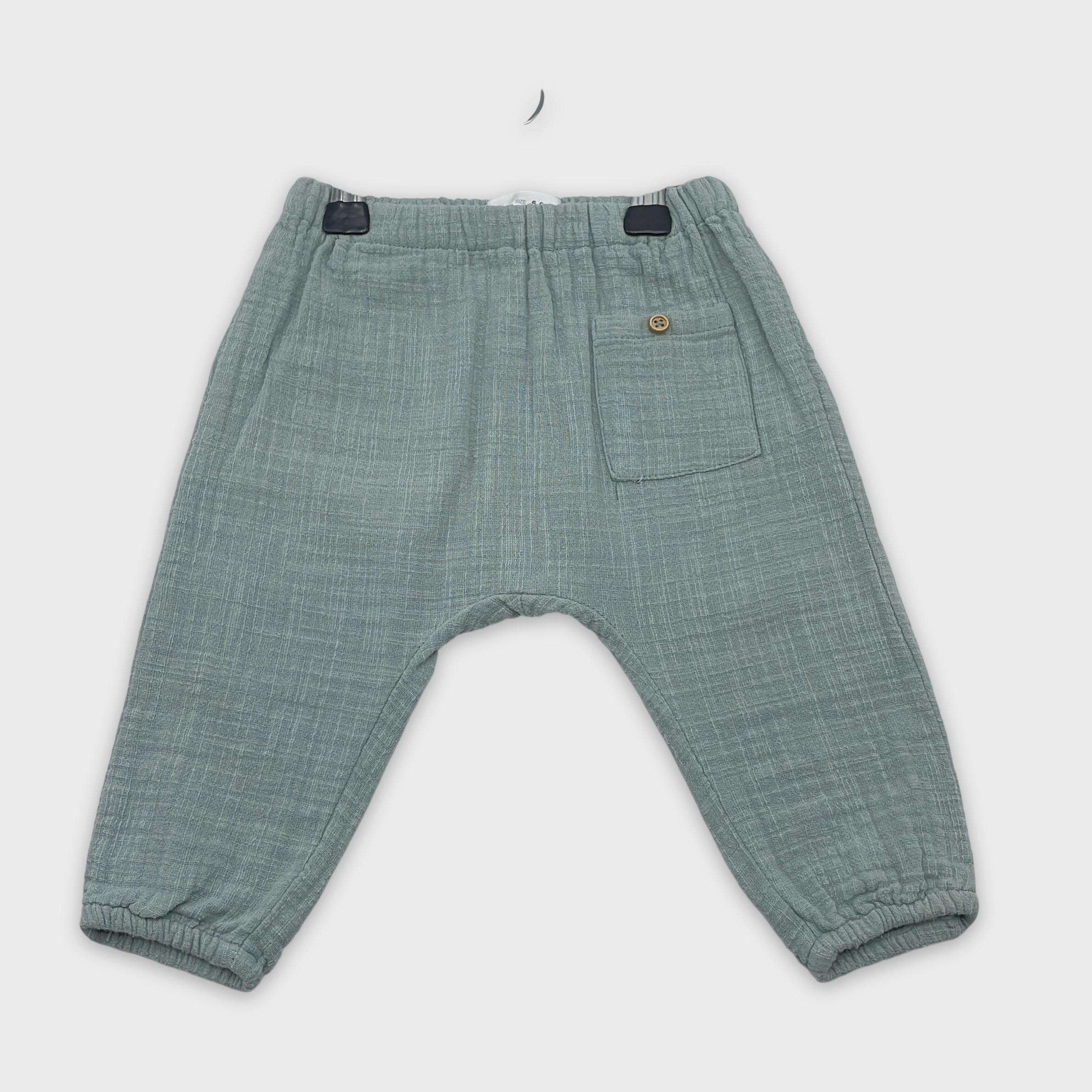 0-Pantalon Zara Baby 6-9 Mois