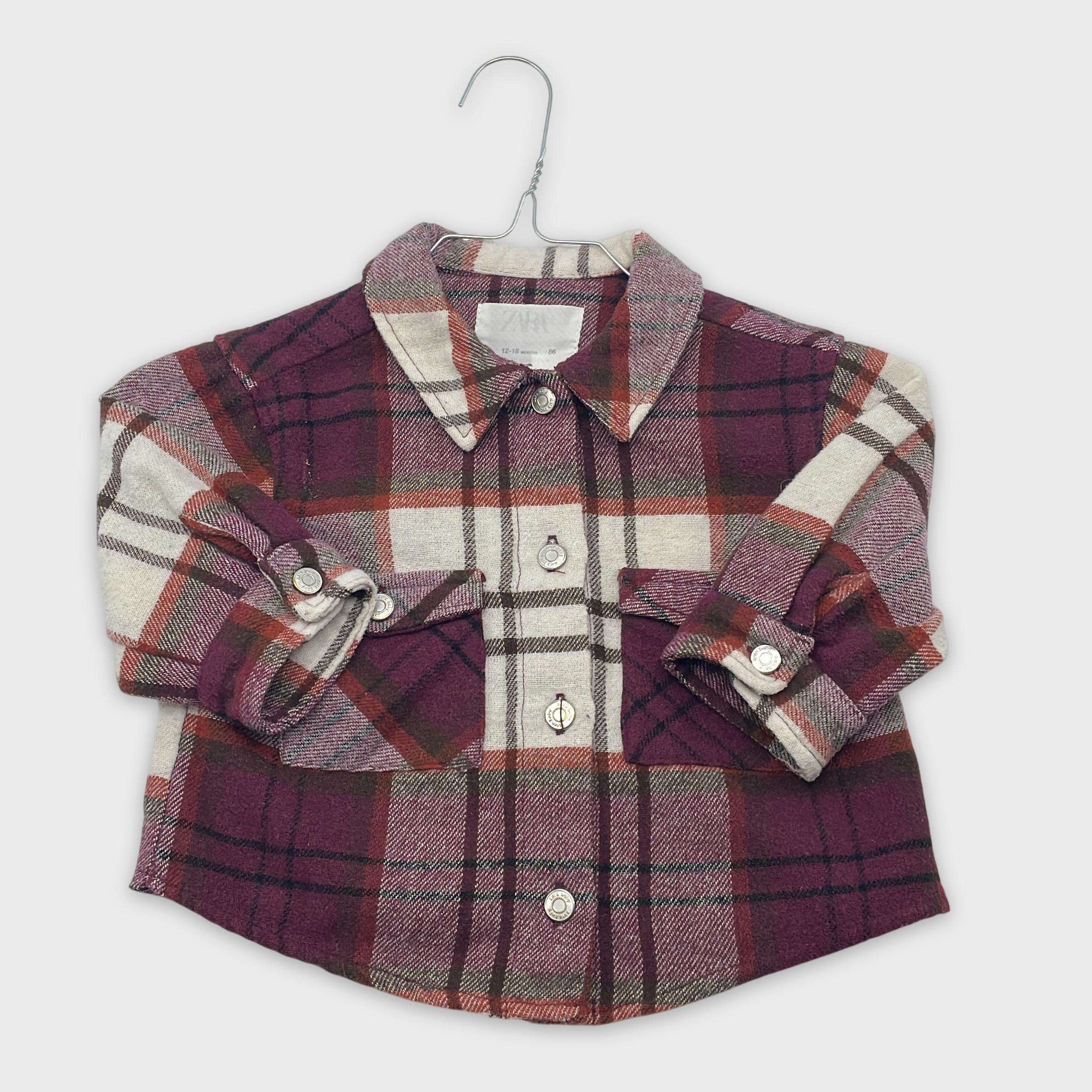 0-Manteau Zara Baby 12-18 Mois