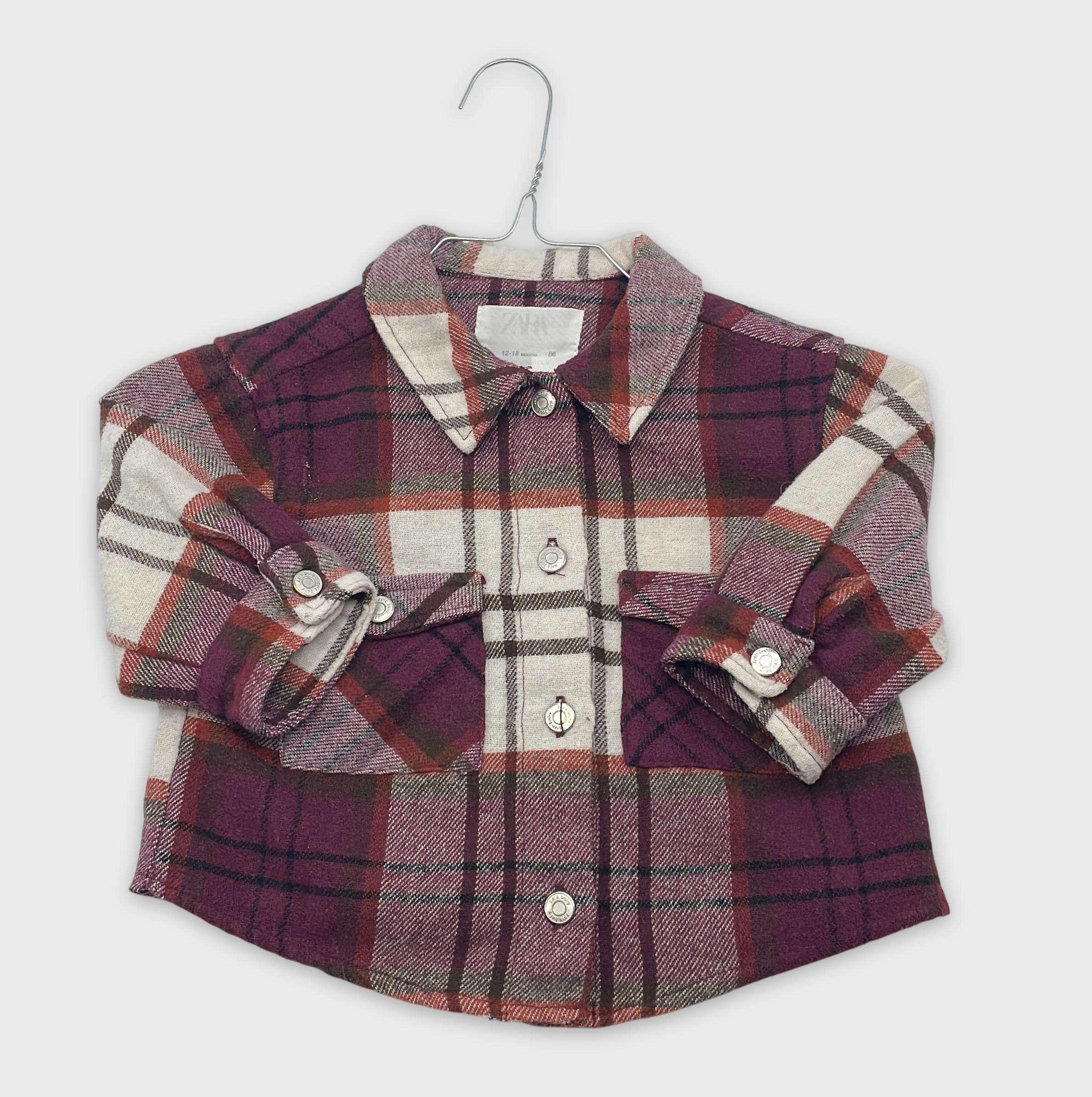 0-Manteau Zara Baby 12-18 Mois