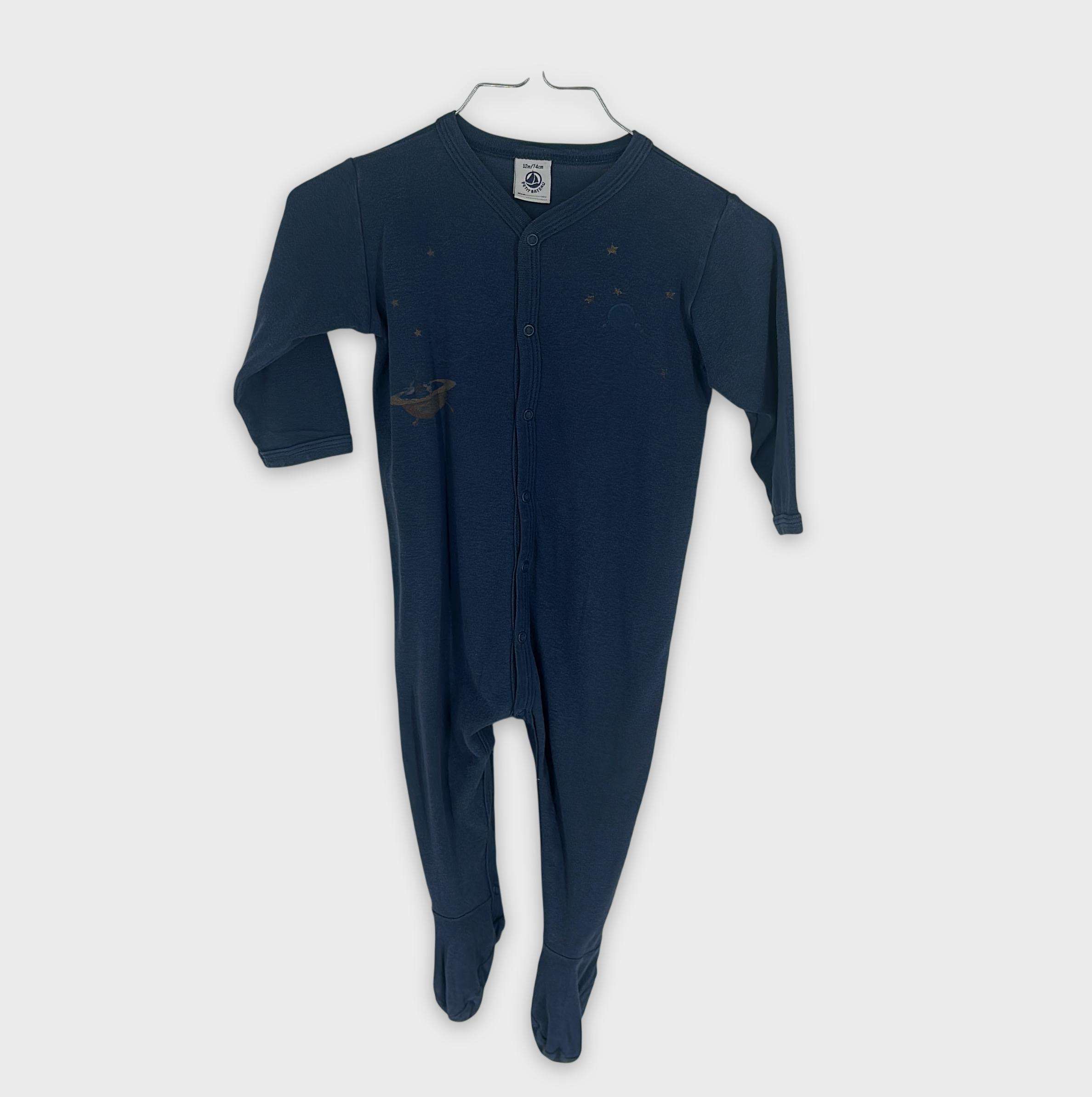 0-Pyjama long Petit Bateau 12 mois